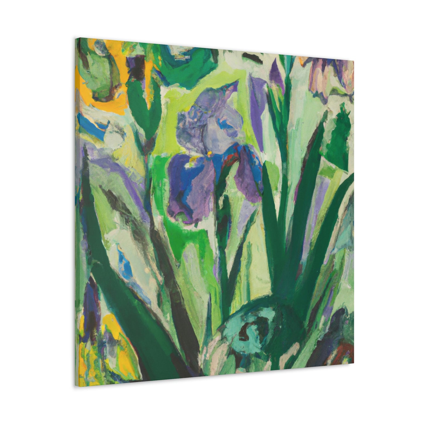 Iris and Expressionism - Canvas