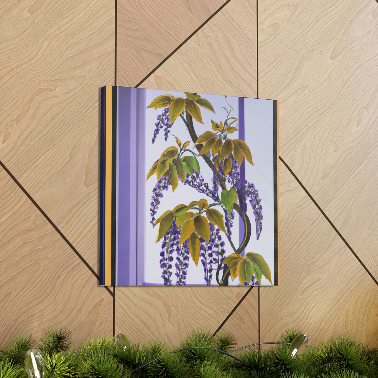 "Wisteria Illusion Splendor" - Canvas