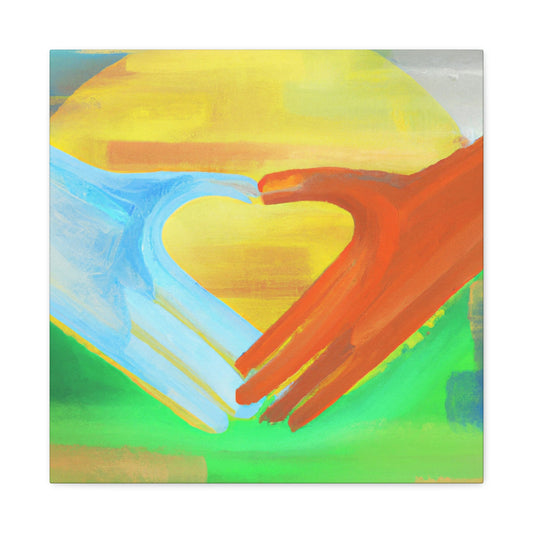 United Through Hands - Canvas