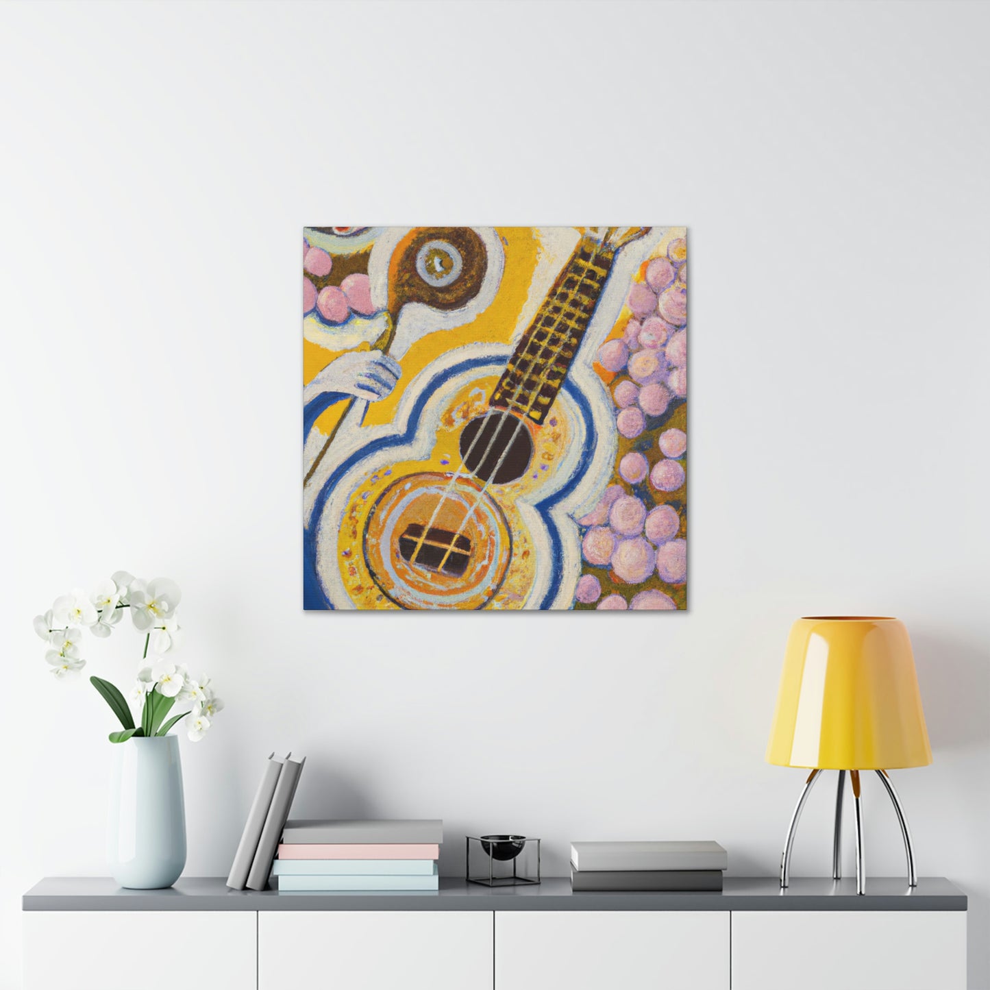 Ukelele Abstract Dreaming - Canvas