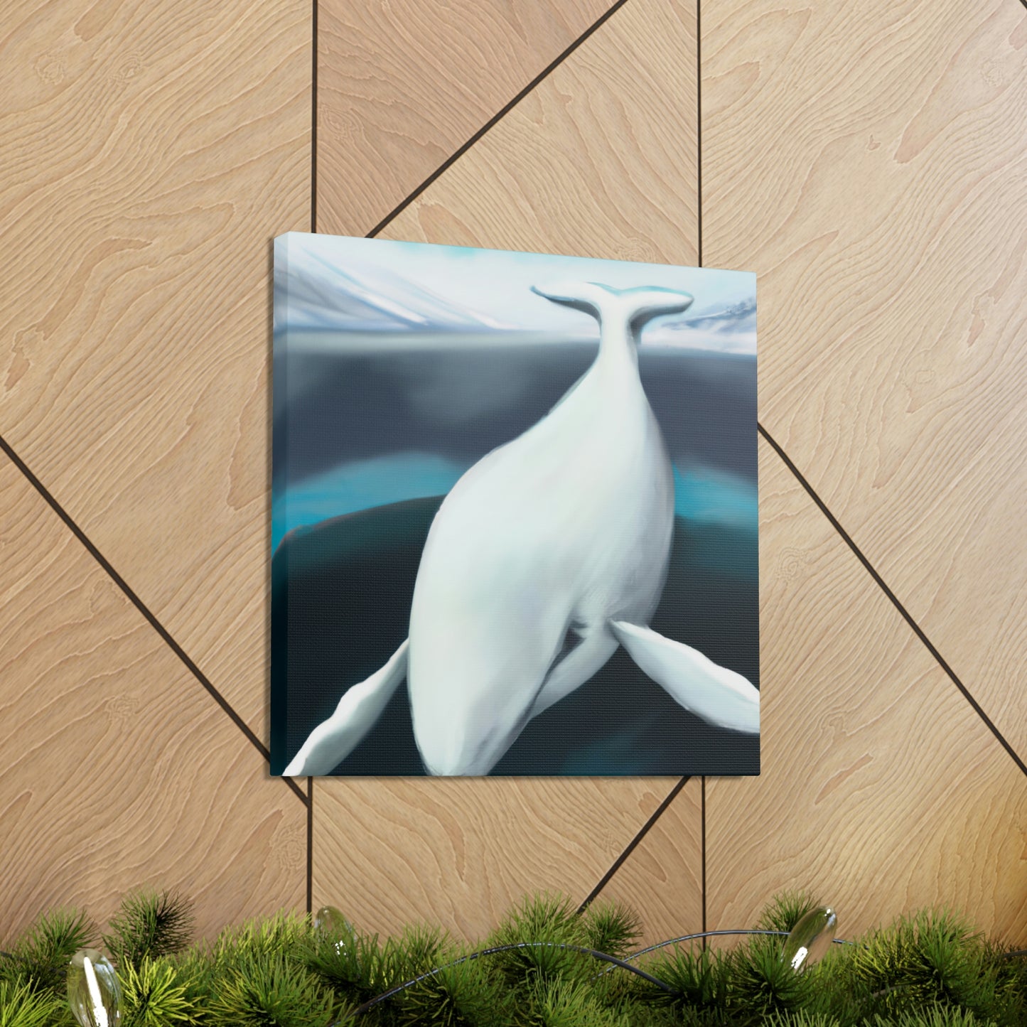 "Bowhead Whale Migration" - Canvas