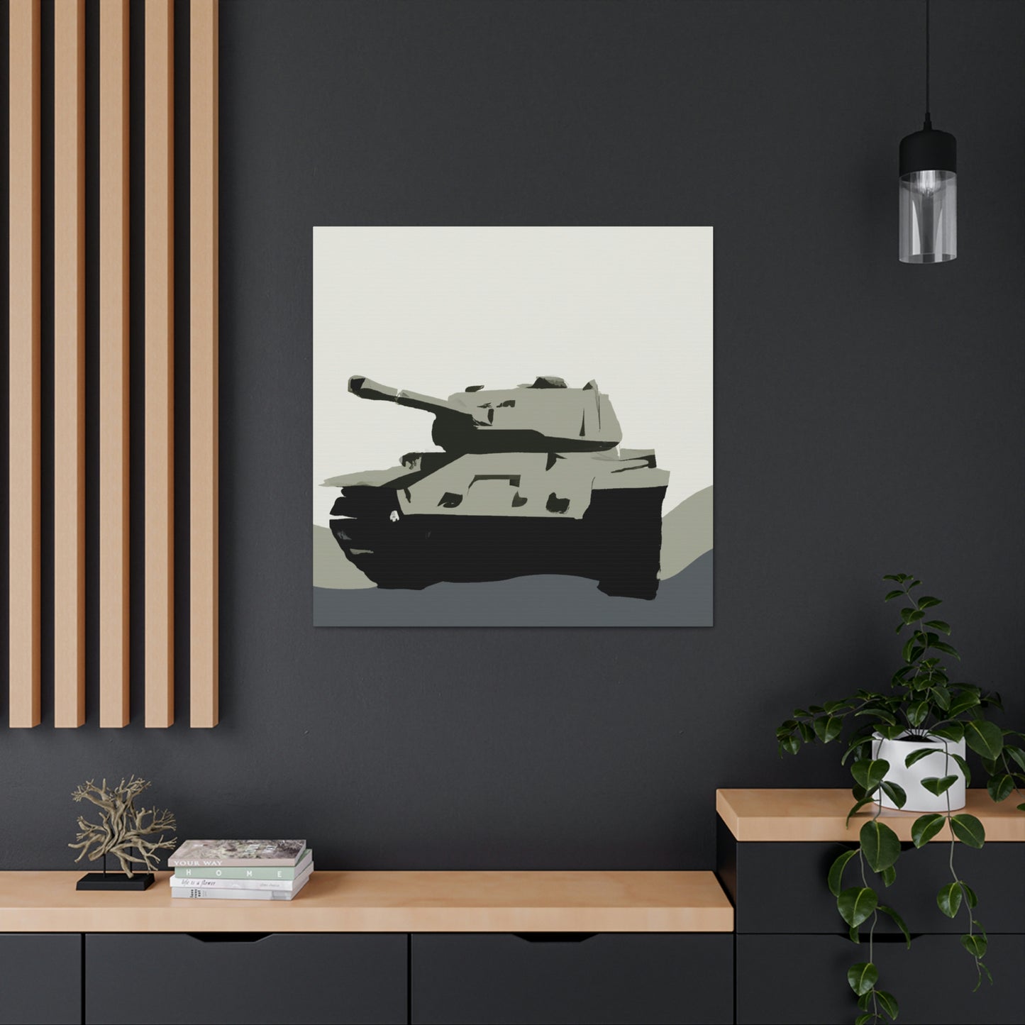 "Tank of Simplicity" - Canvas