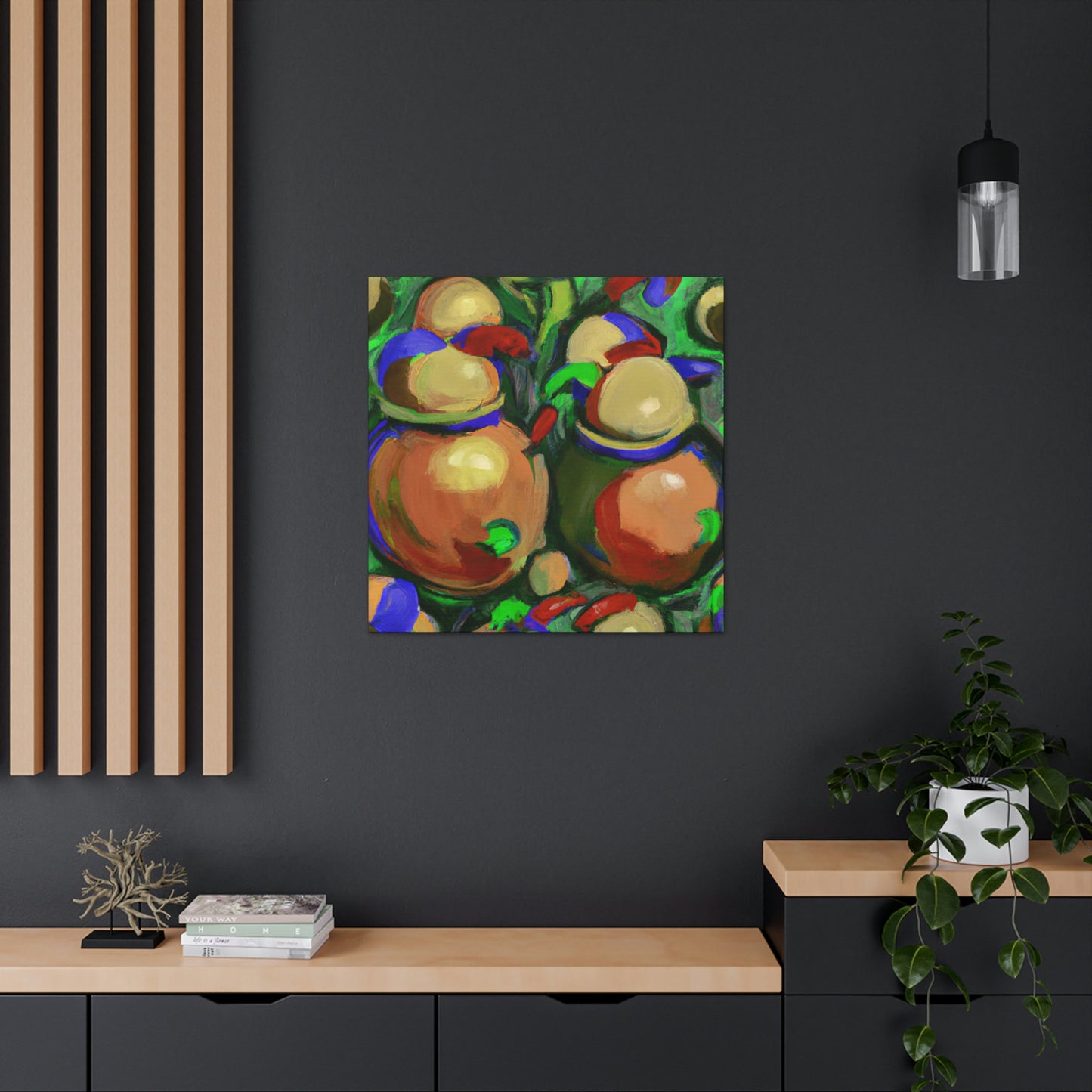 Grenades In Explosion - Canvas