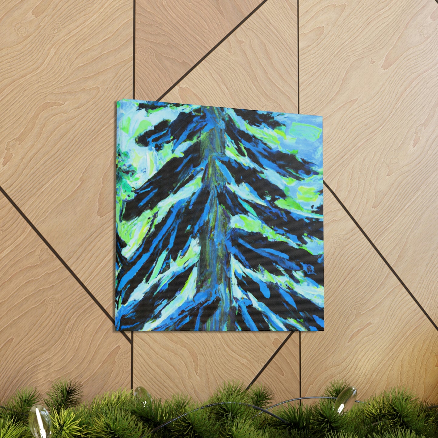 Spruce Tree Splendor - Canvas