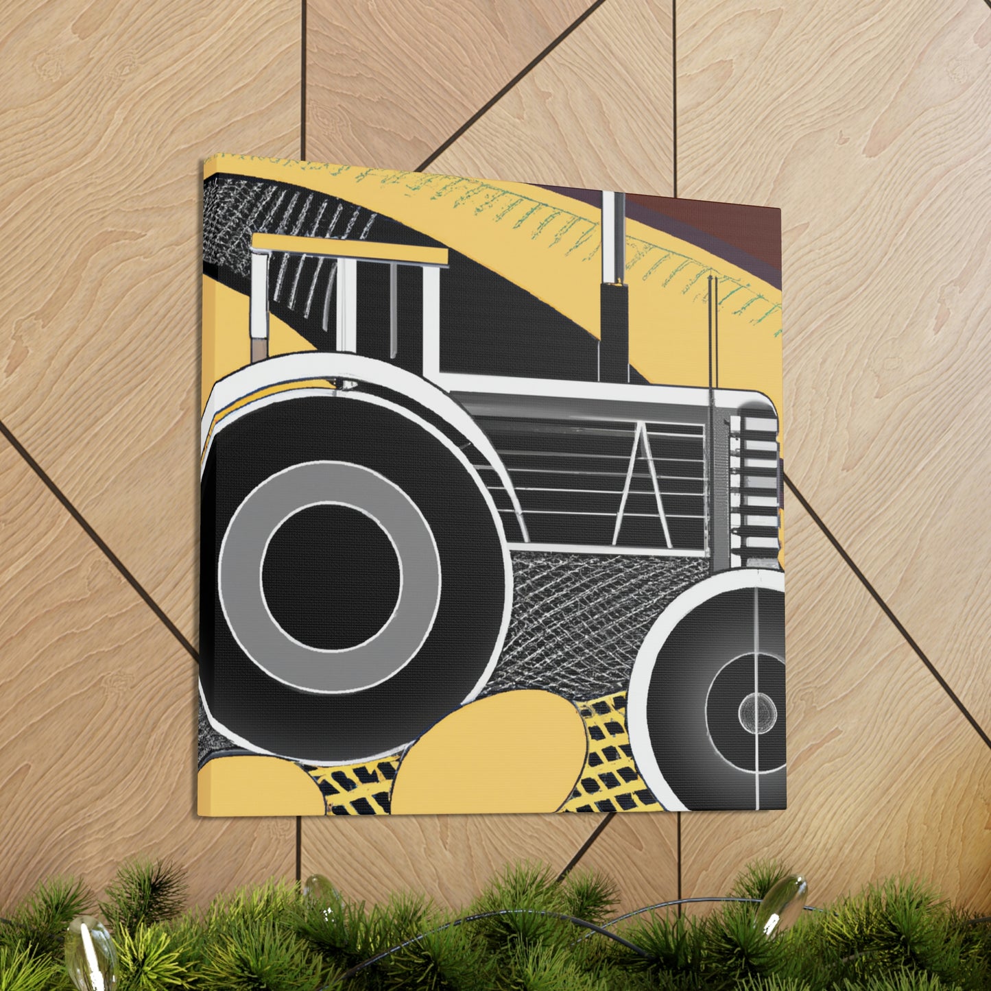 Tractor in the Jazz Age - Canvas