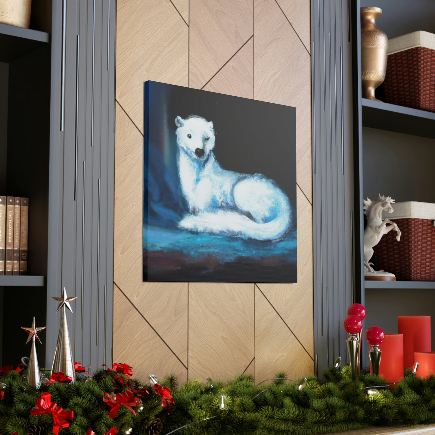 Ermine Regal Splendor - Canvas