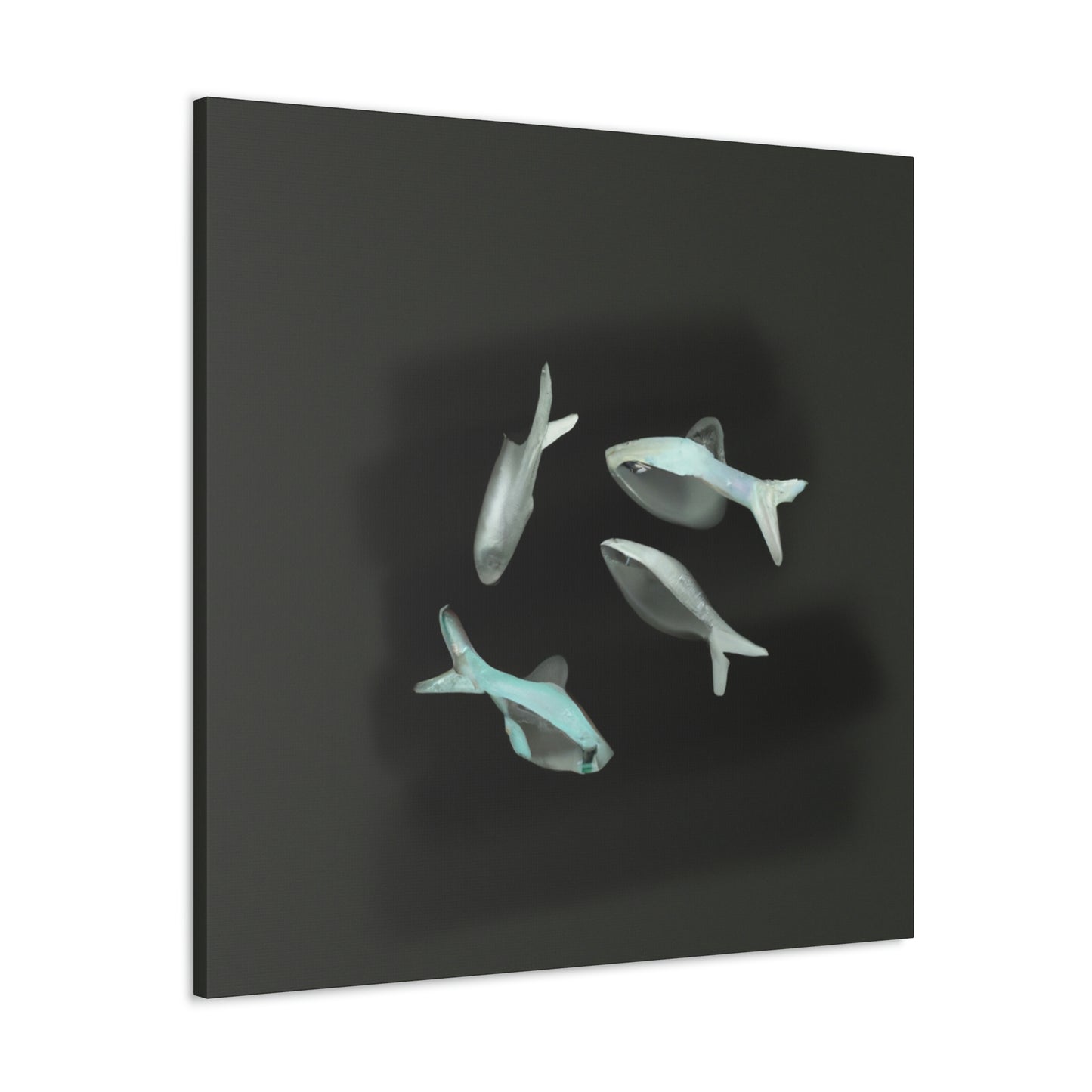 Neon Tetra Minimalism - Canvas