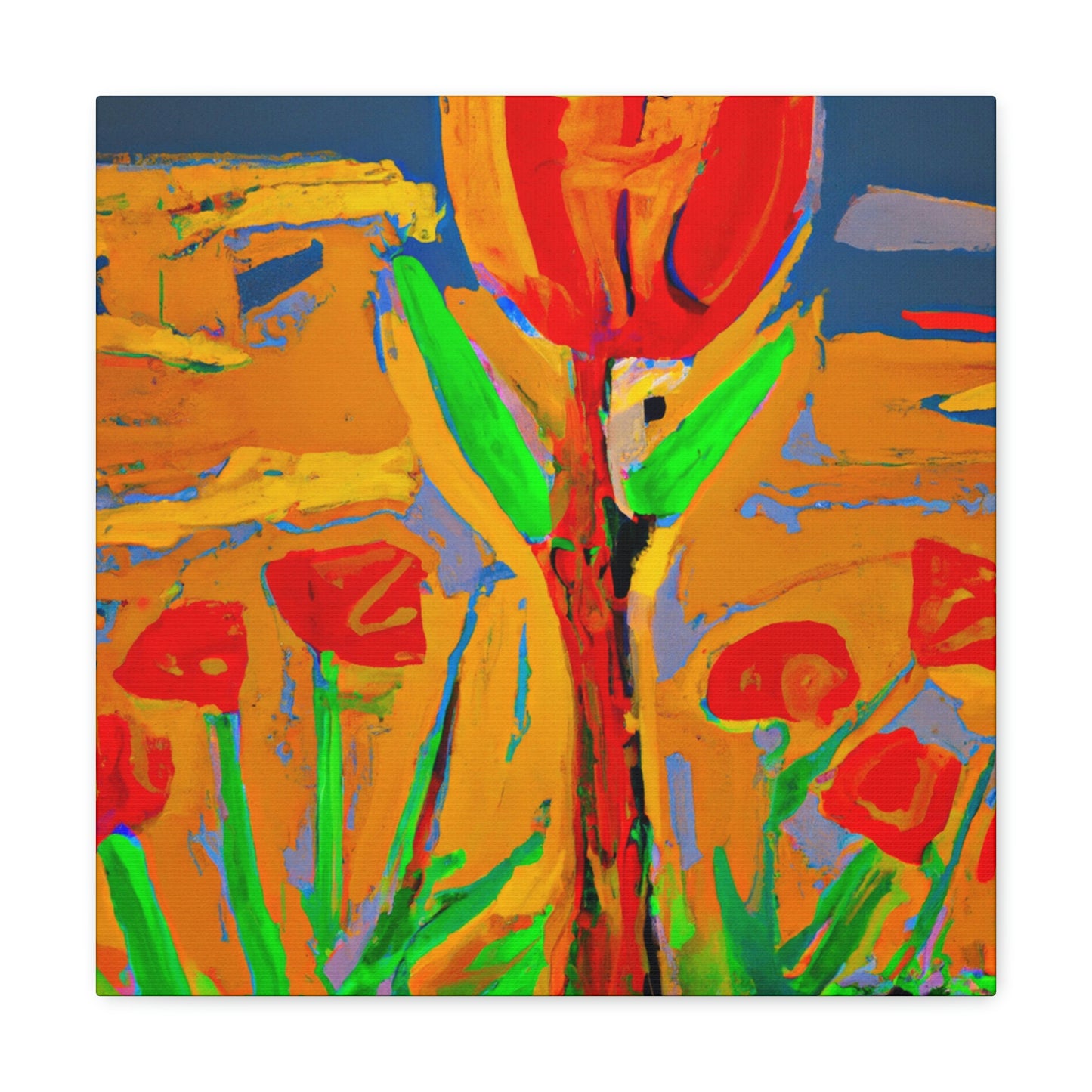 Tulip of Expressionism - Canvas