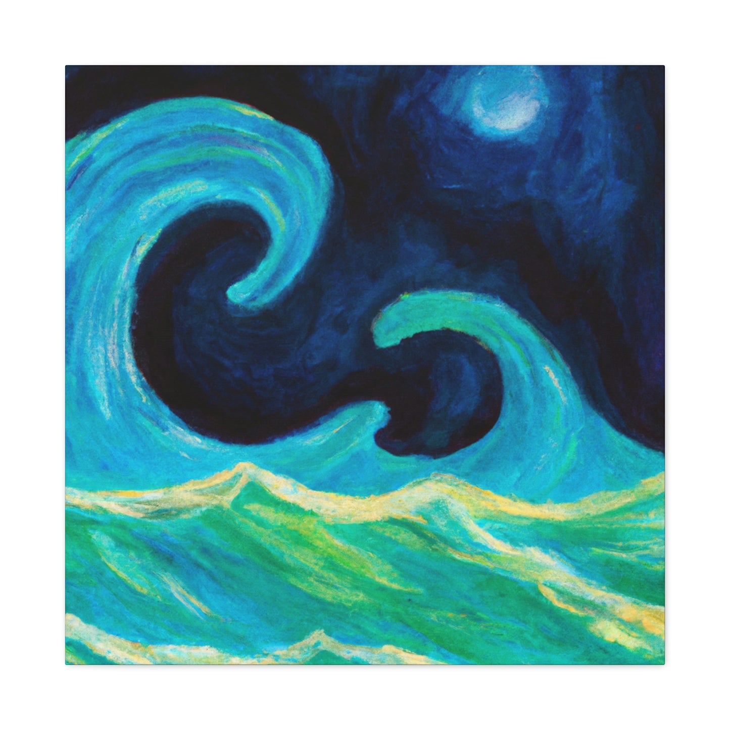 "Sea of Rippling Waves" - Canvas