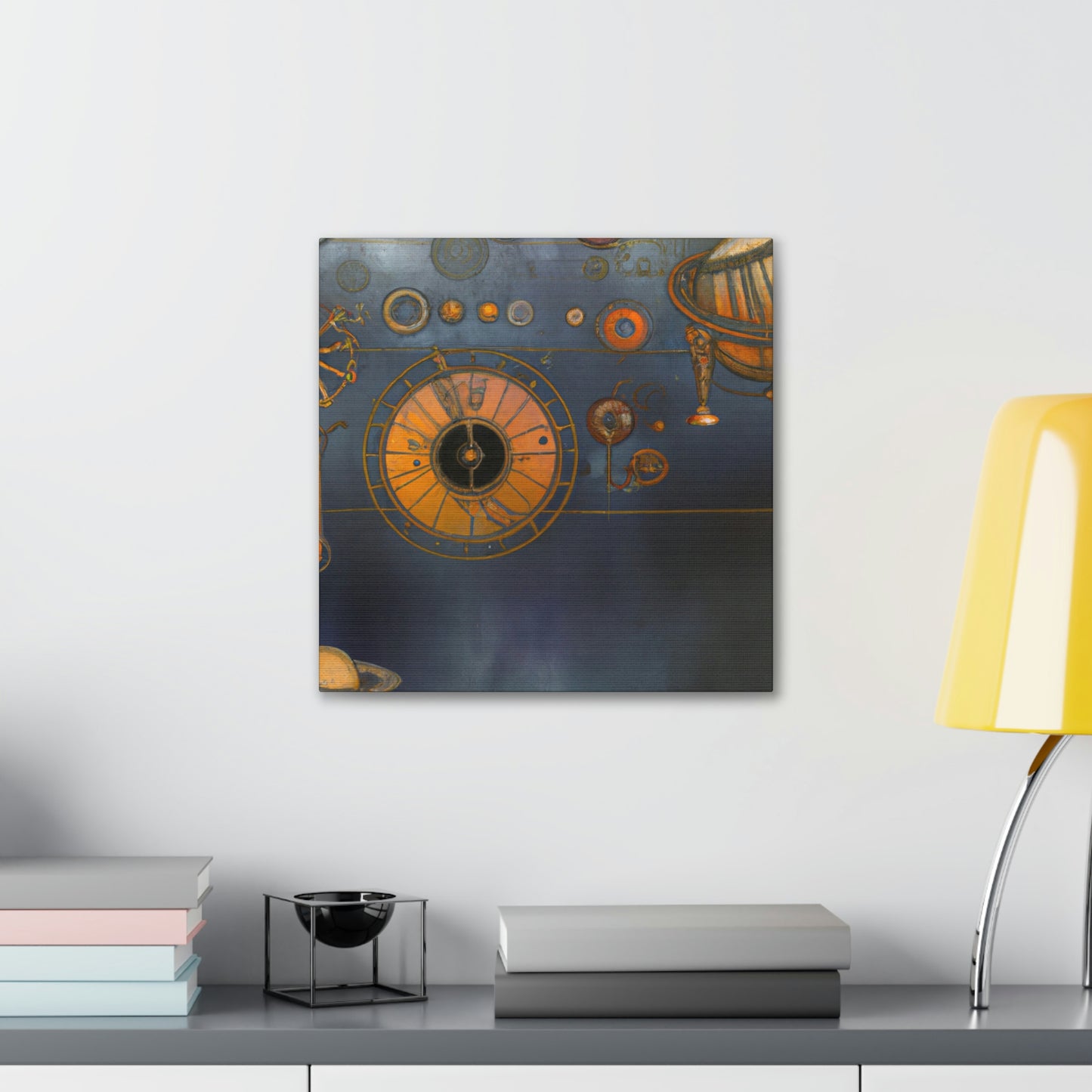 Steampunk Solar Sky - Canvas