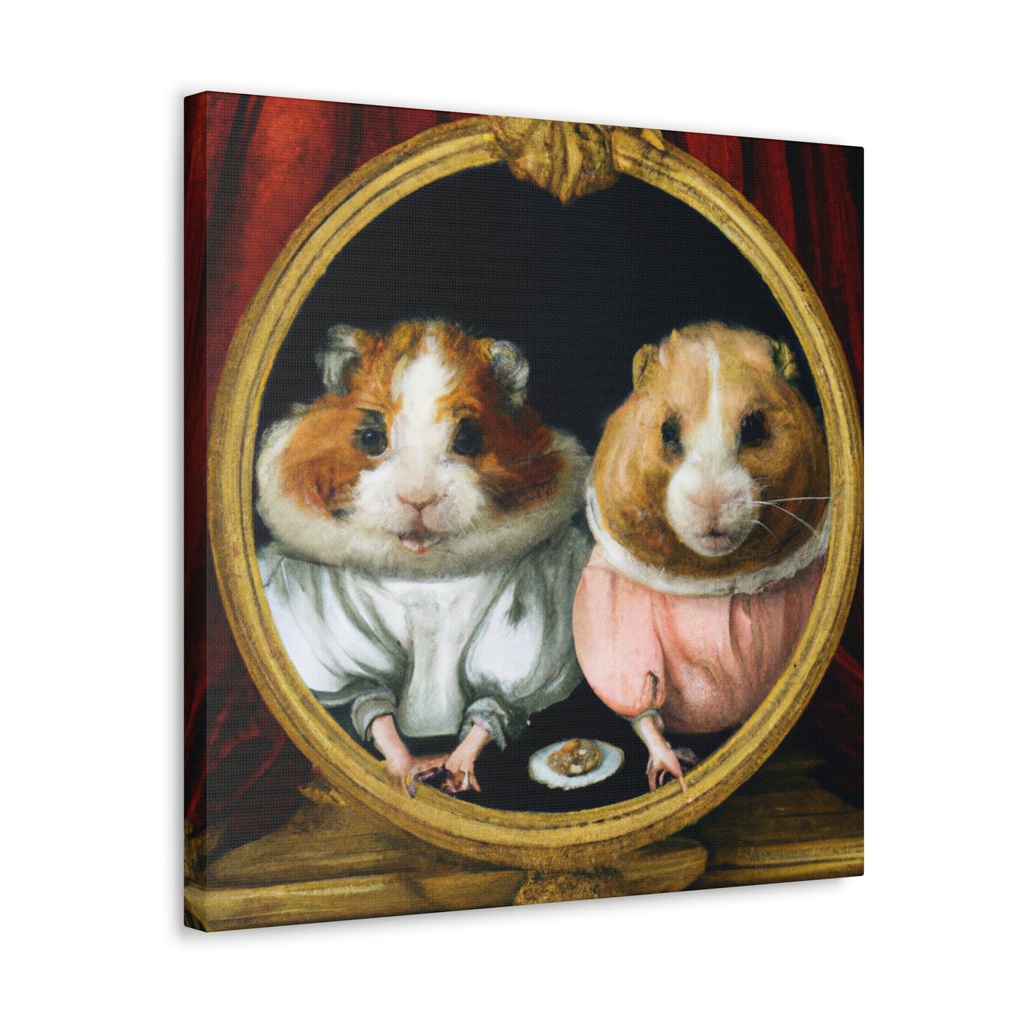 Hamsters in Splendor - Canvas