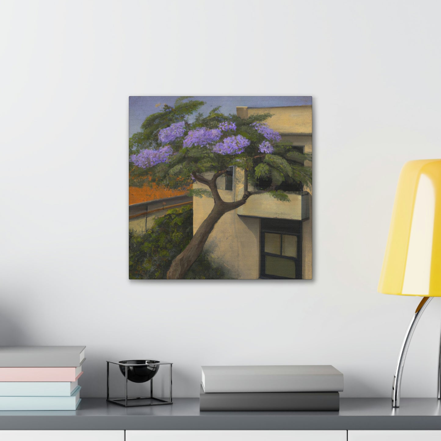 Jacaranda in Expressionism - Canvas