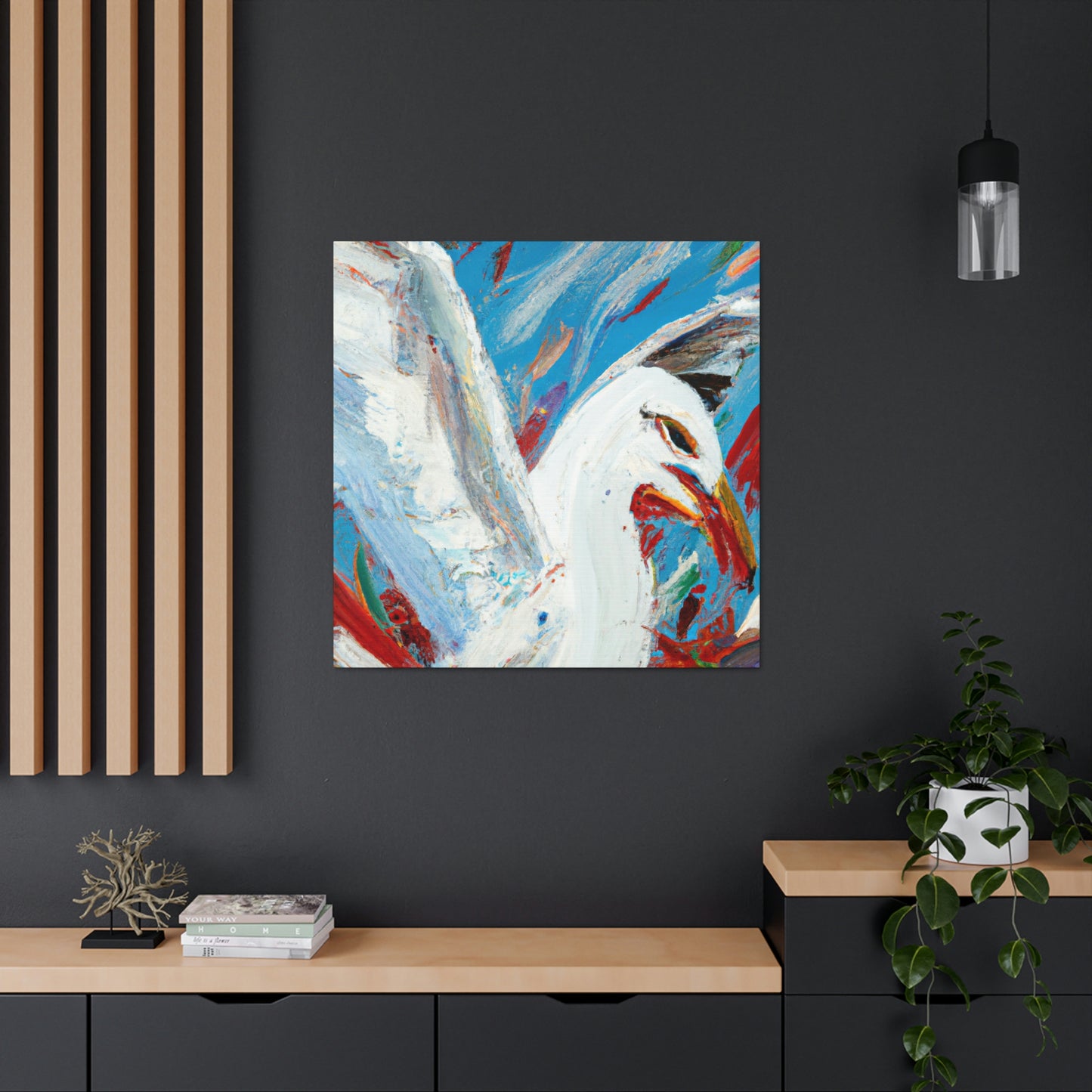 Seagulls at Sunrise - Canvas