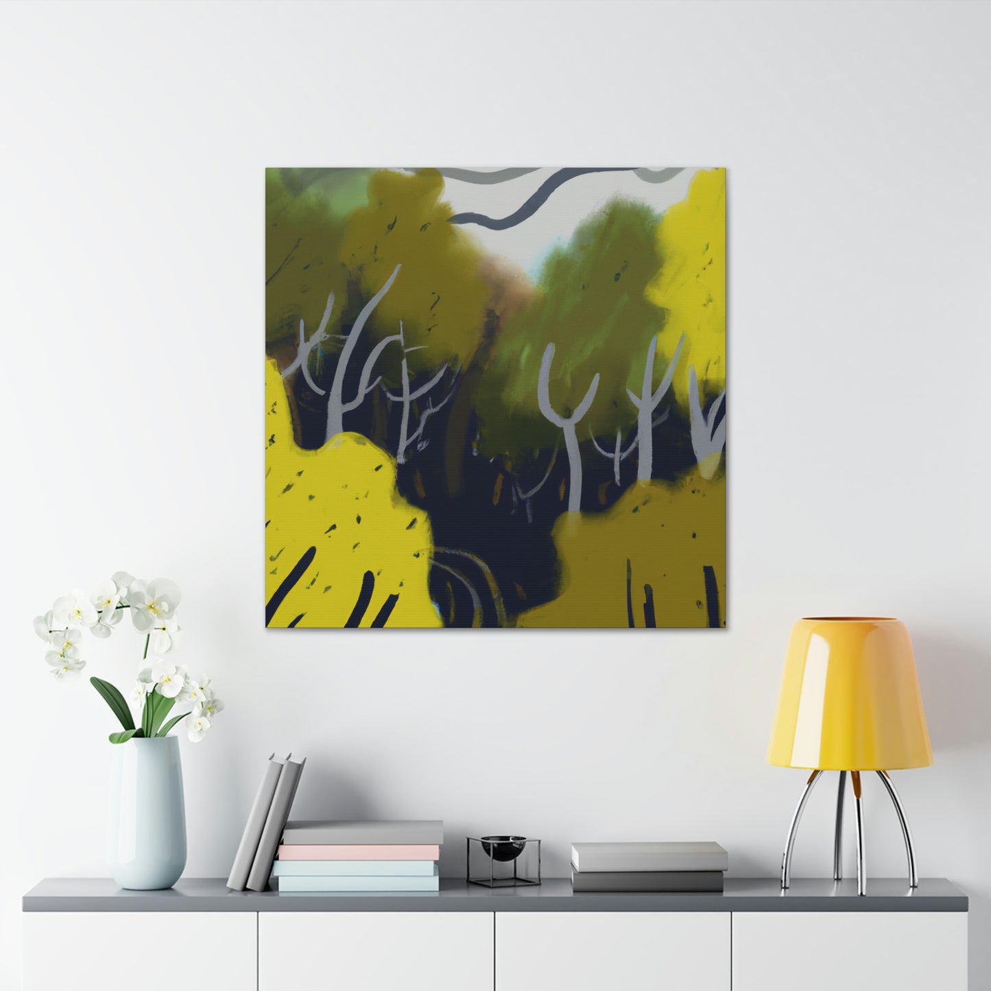 "Forest Dreams: 1940s" - Canvas