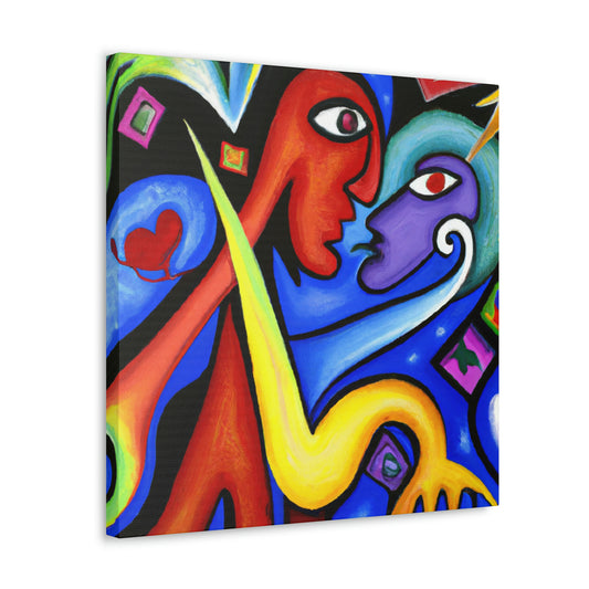 Love and Stars Unite - Canvas