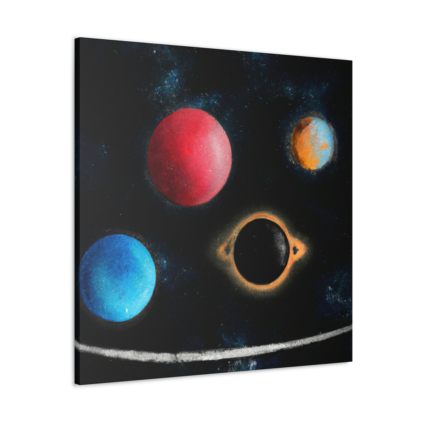 Planets in the Cosmos - Canvas