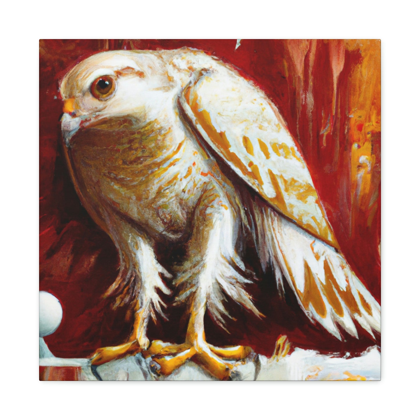 "Hawk of Neoclassicism" - Canvas