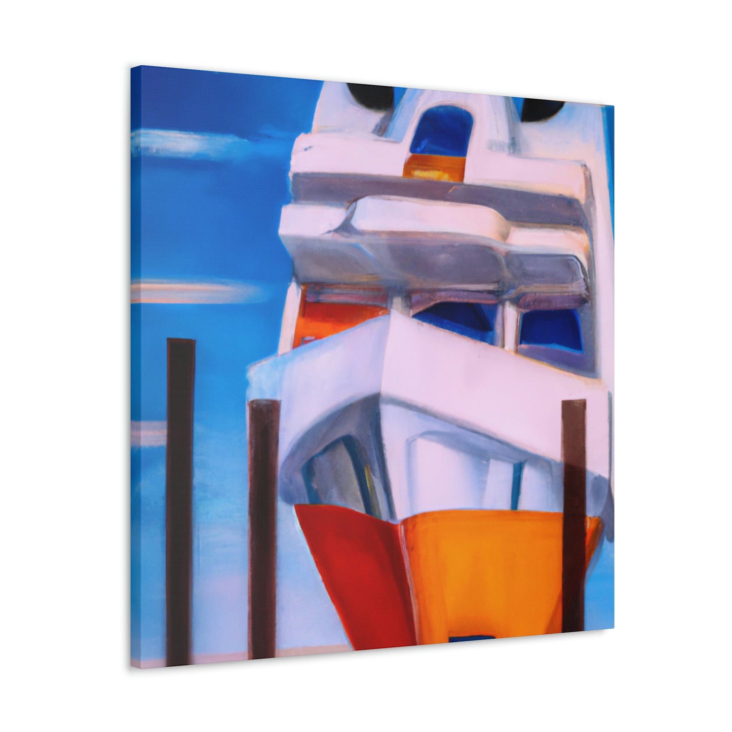 Ferry on a Dreamscape - Canvas