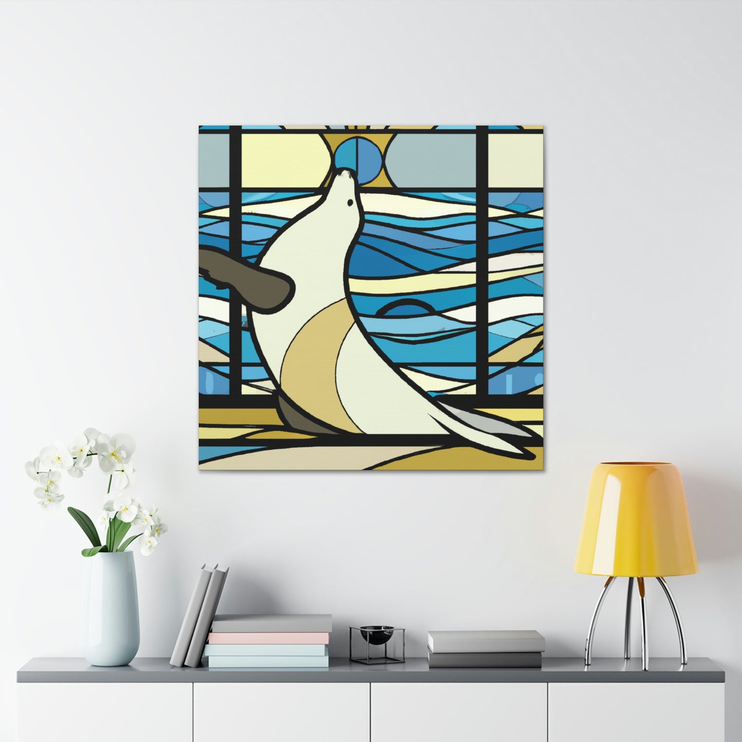 "Sea Lion Symbolizing Splendor" - Canvas