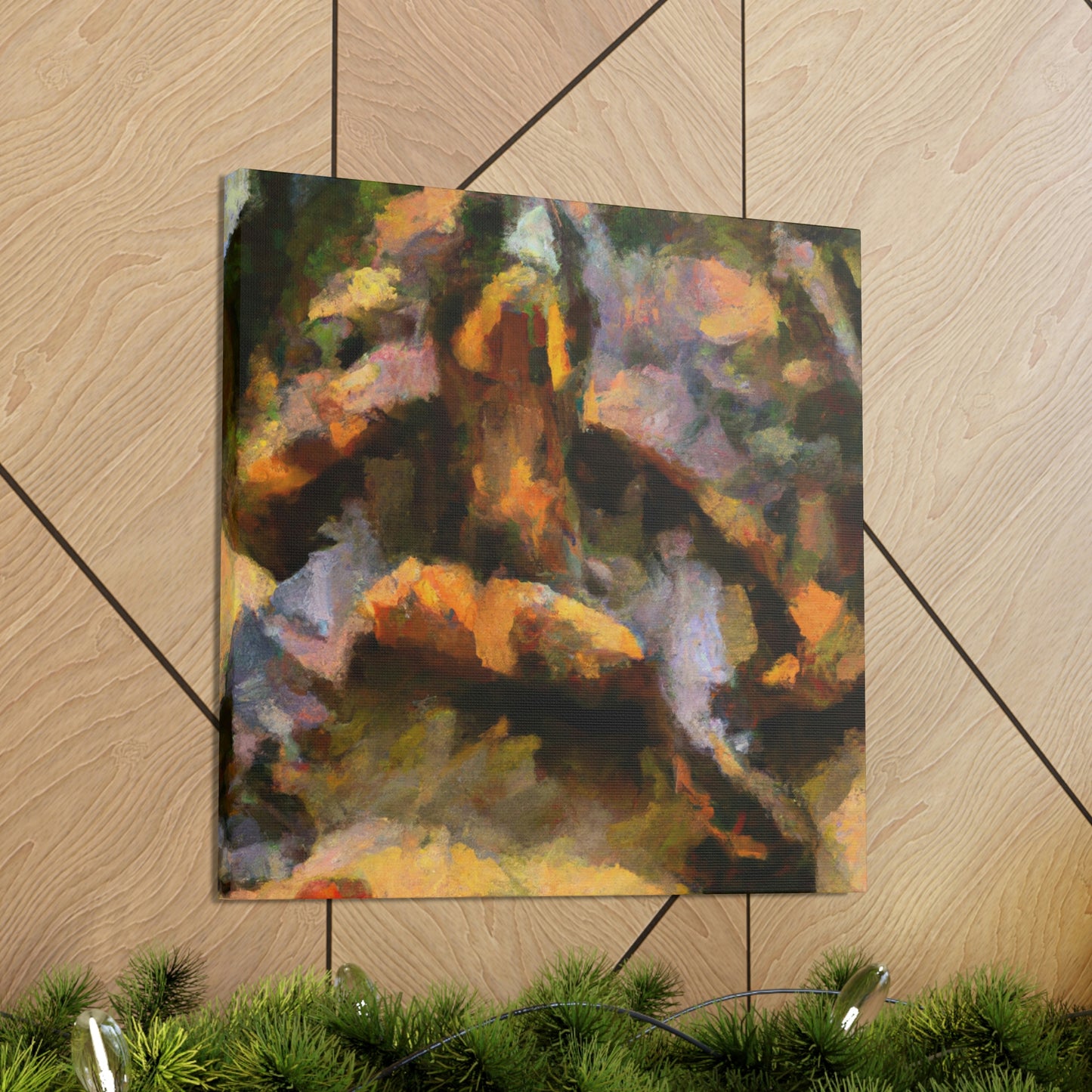 "Box Turtle Contemplation" - Canvas