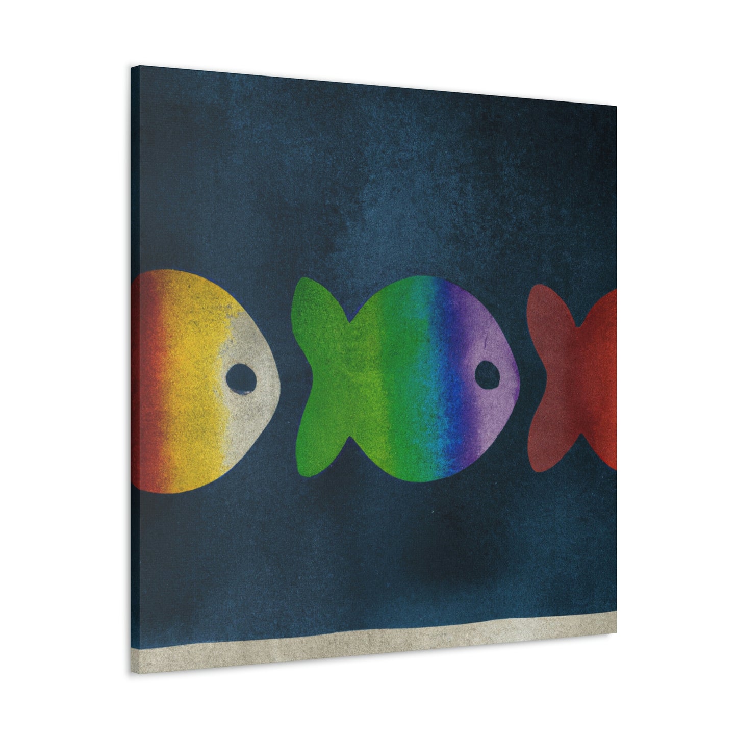 Rainbow Fish Dreaming - Canvas