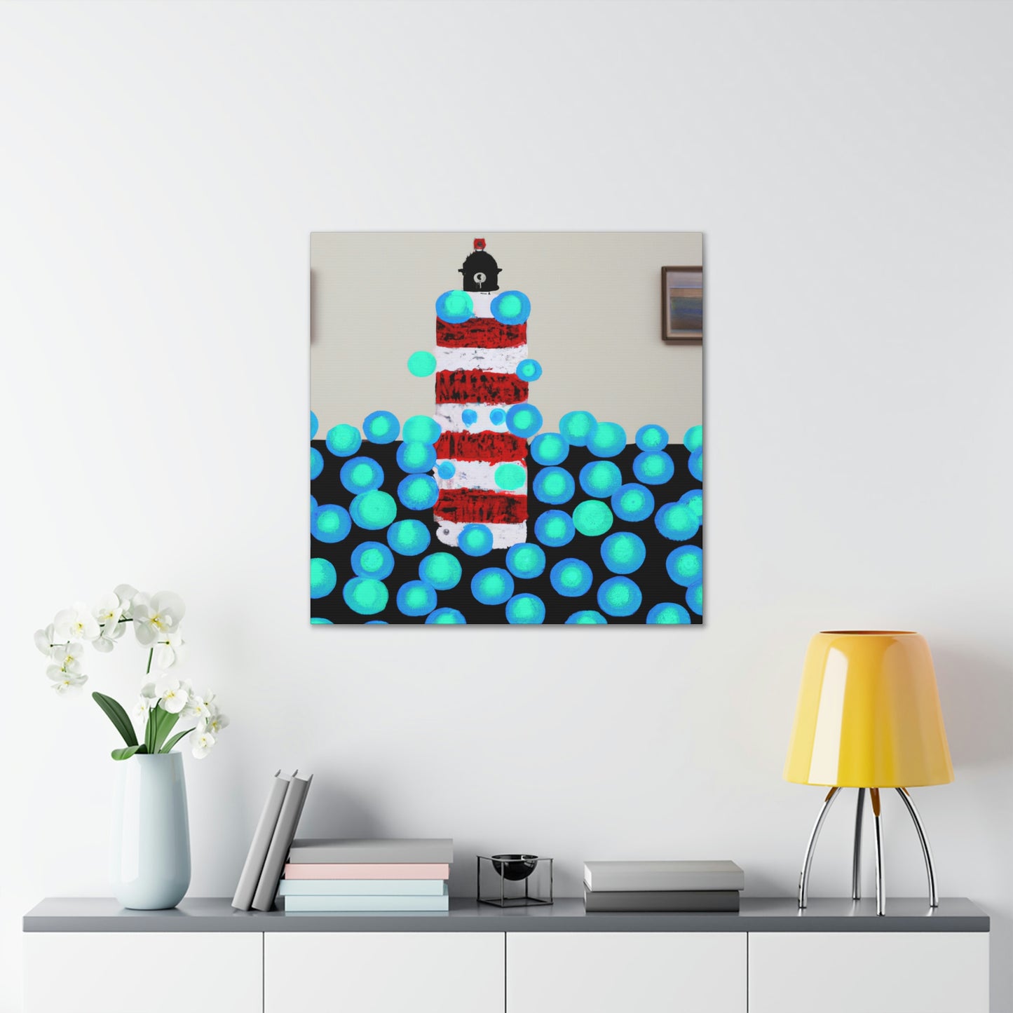 "Lighthouse of Simplicity" - Canvas