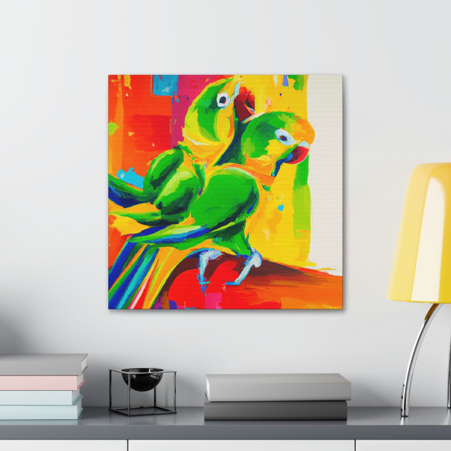 Conures in Simplicity - Canvas