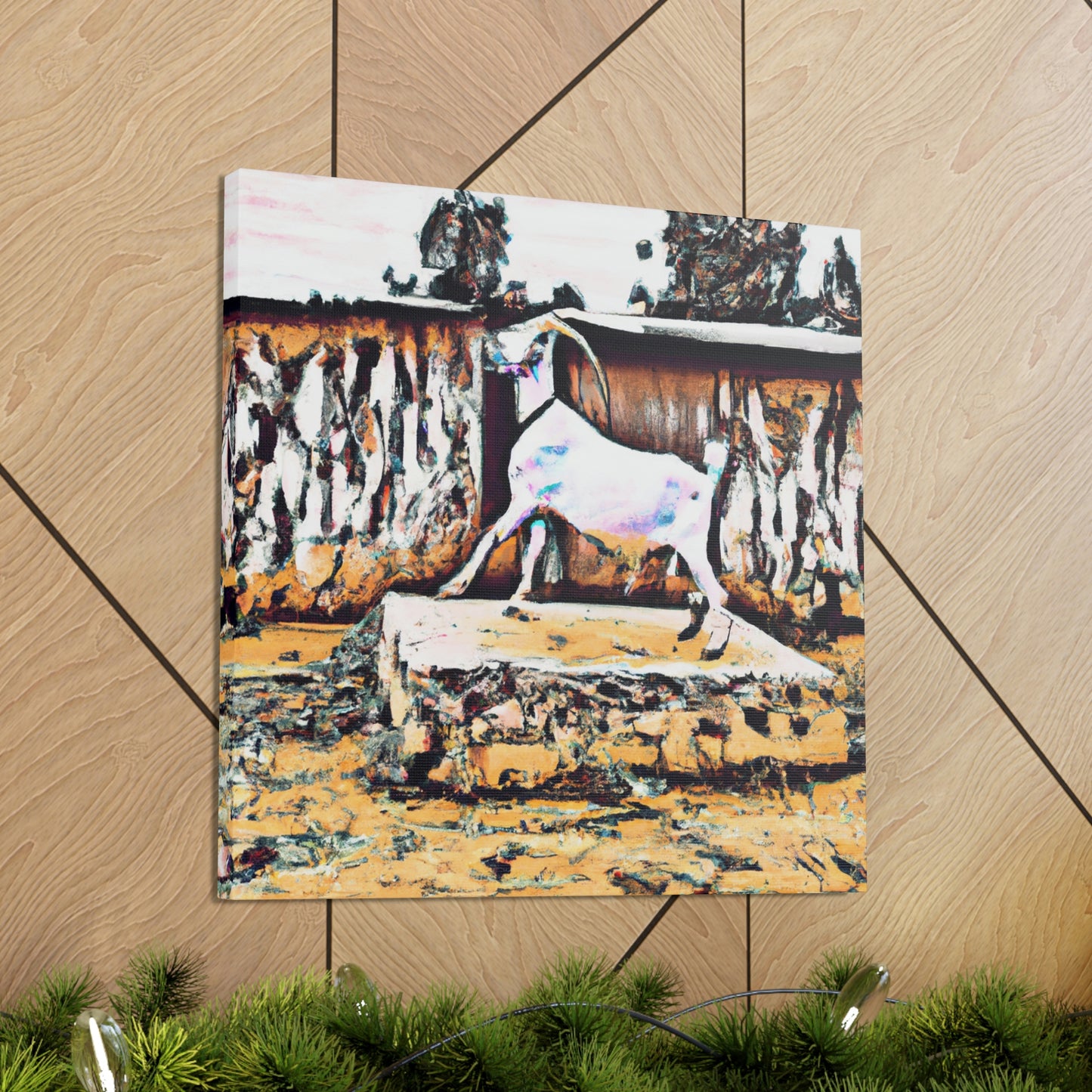 "Goat of Urban Canvas" - Canvas