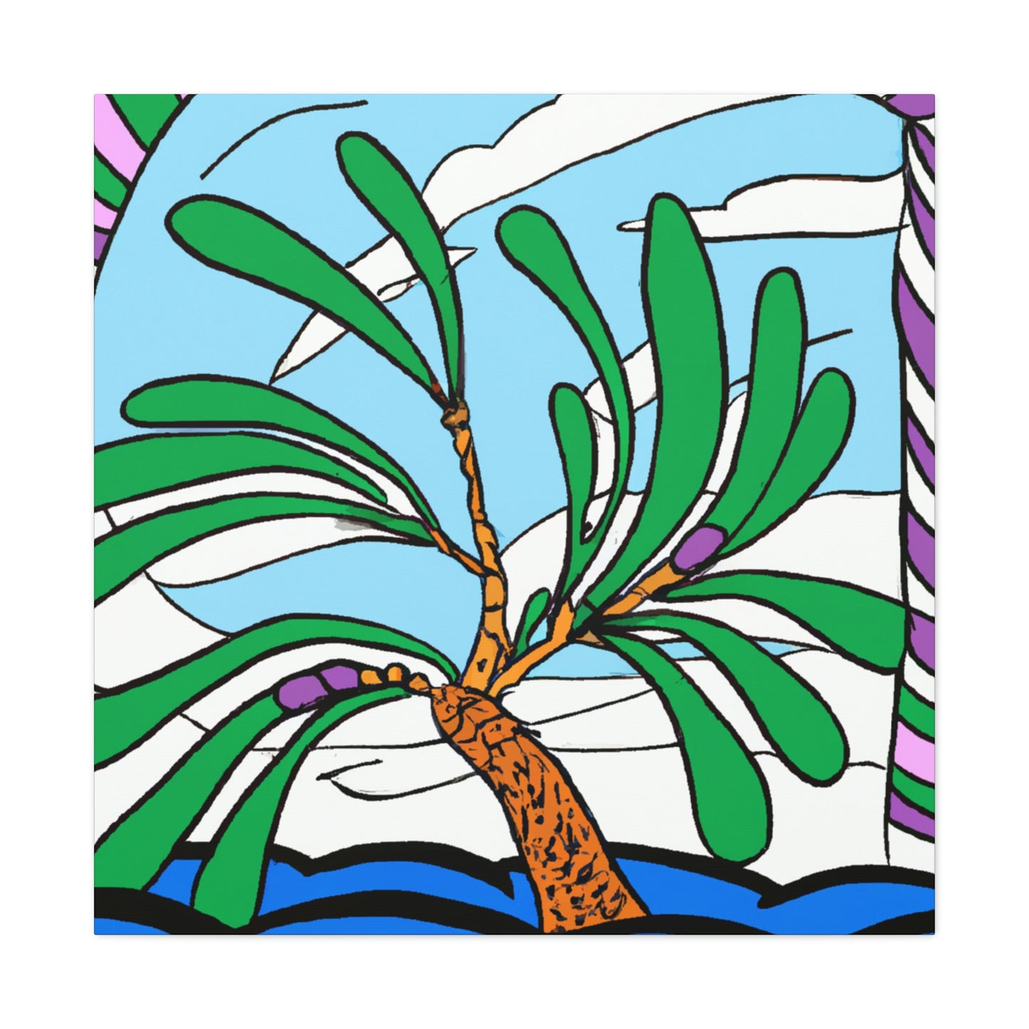 Willow Tree Pop Art - Canvas