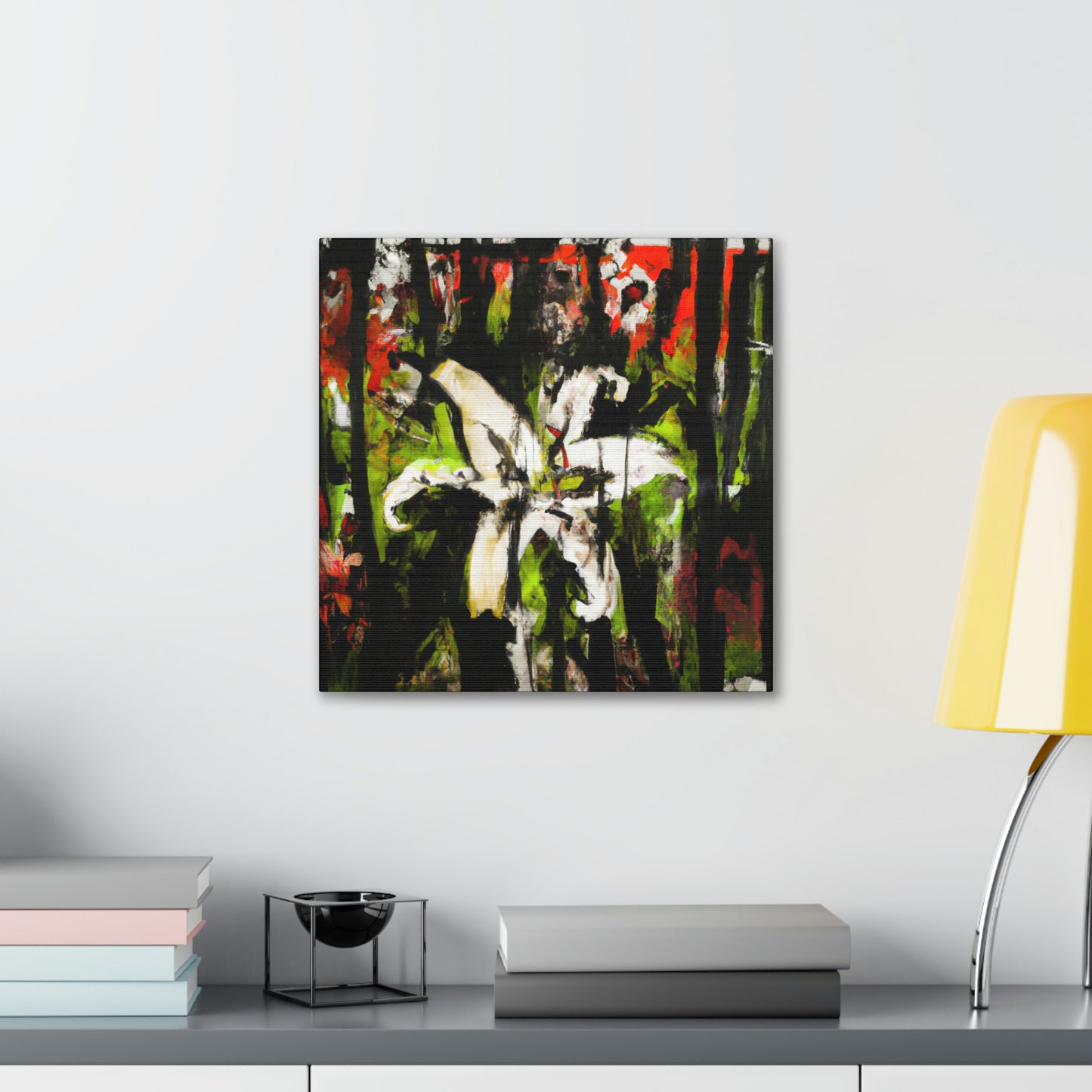 Lily in Expressionism - Canvas