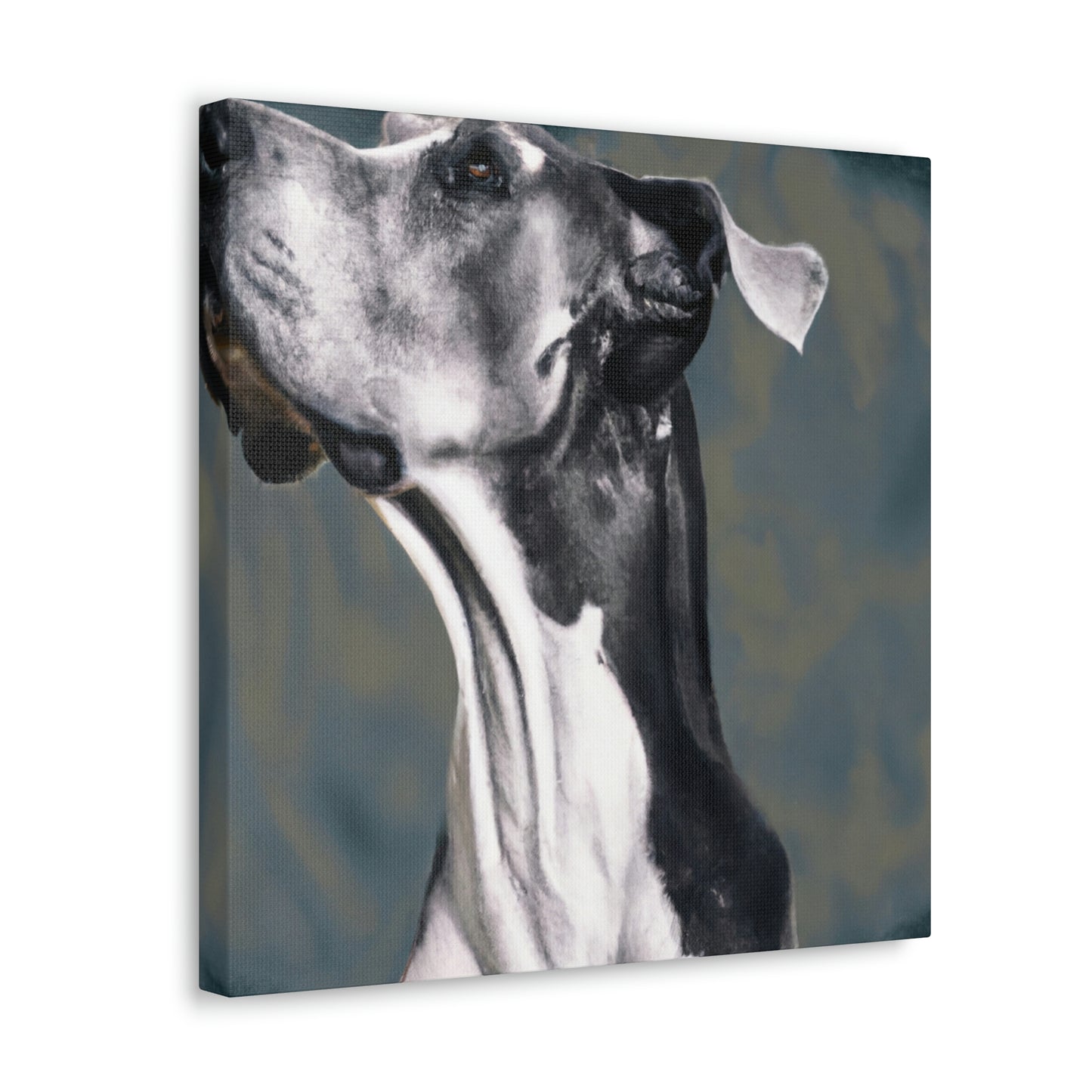 "Great Dane in Baroque" - Canvas