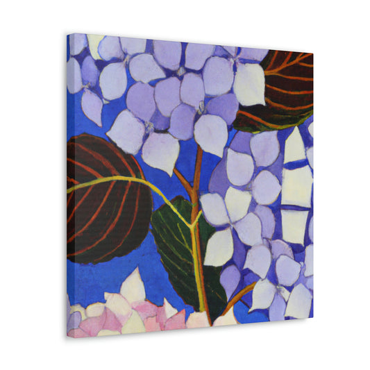 "Hydrangea in Sunrise" - Canvas