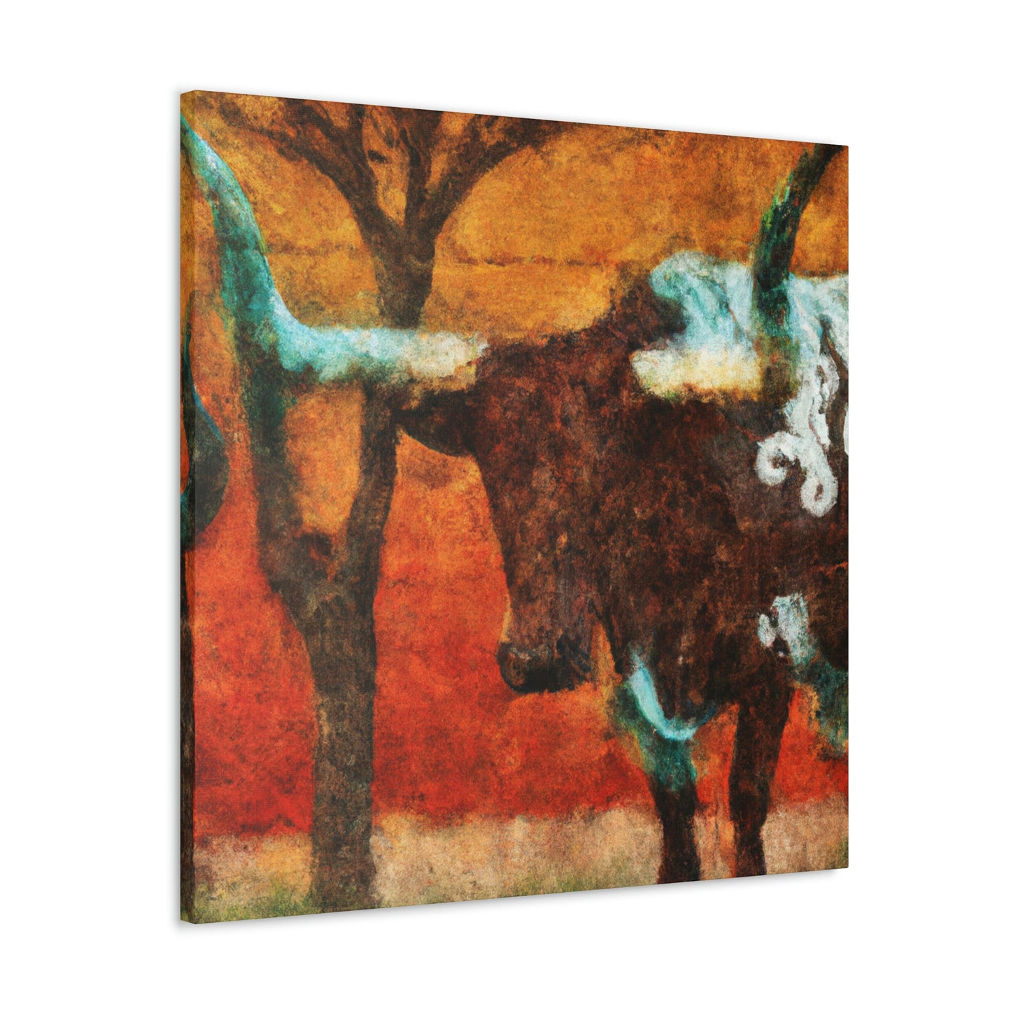 Texas Longhorn Power - Canvas