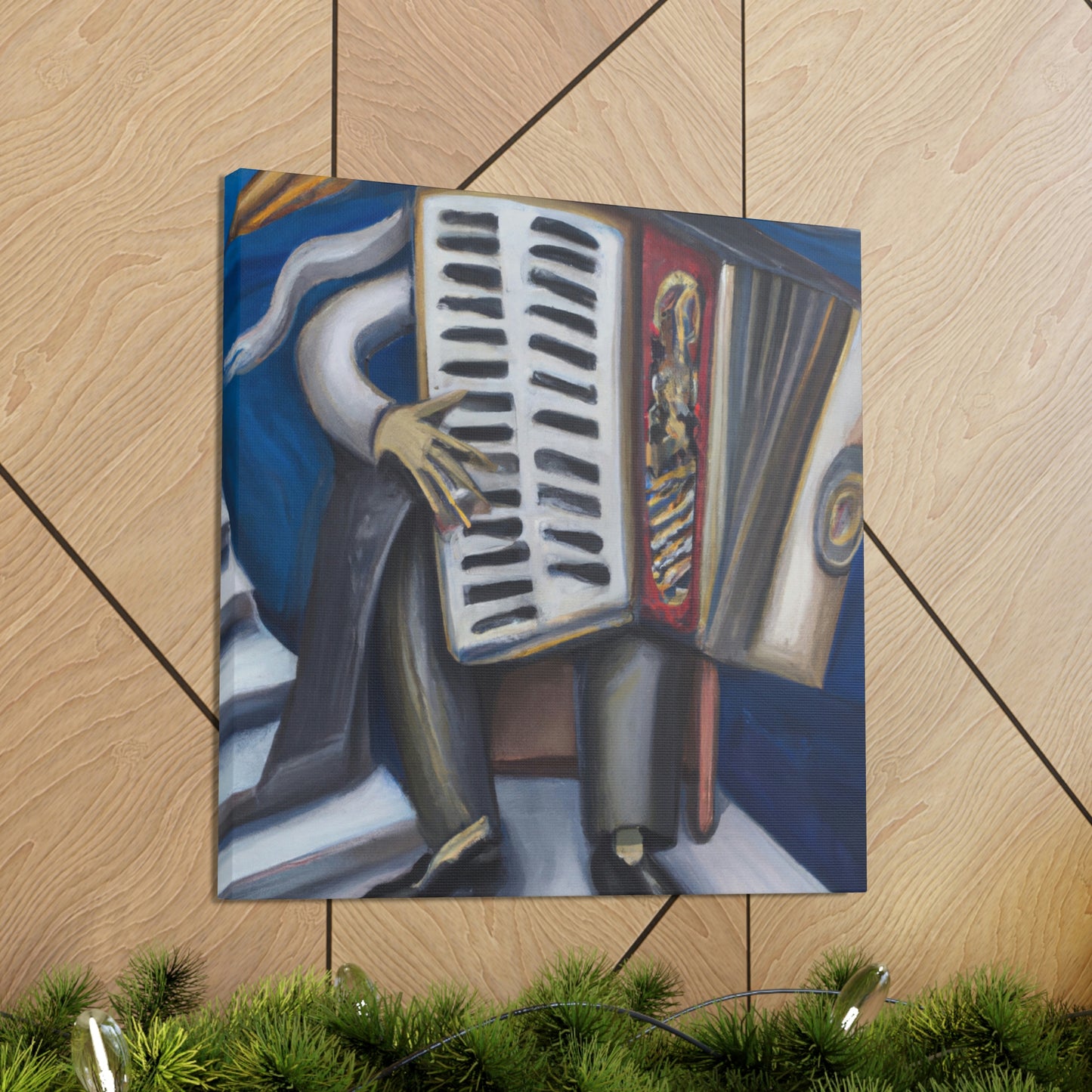 "Accordion in Surrealism" - Canvas