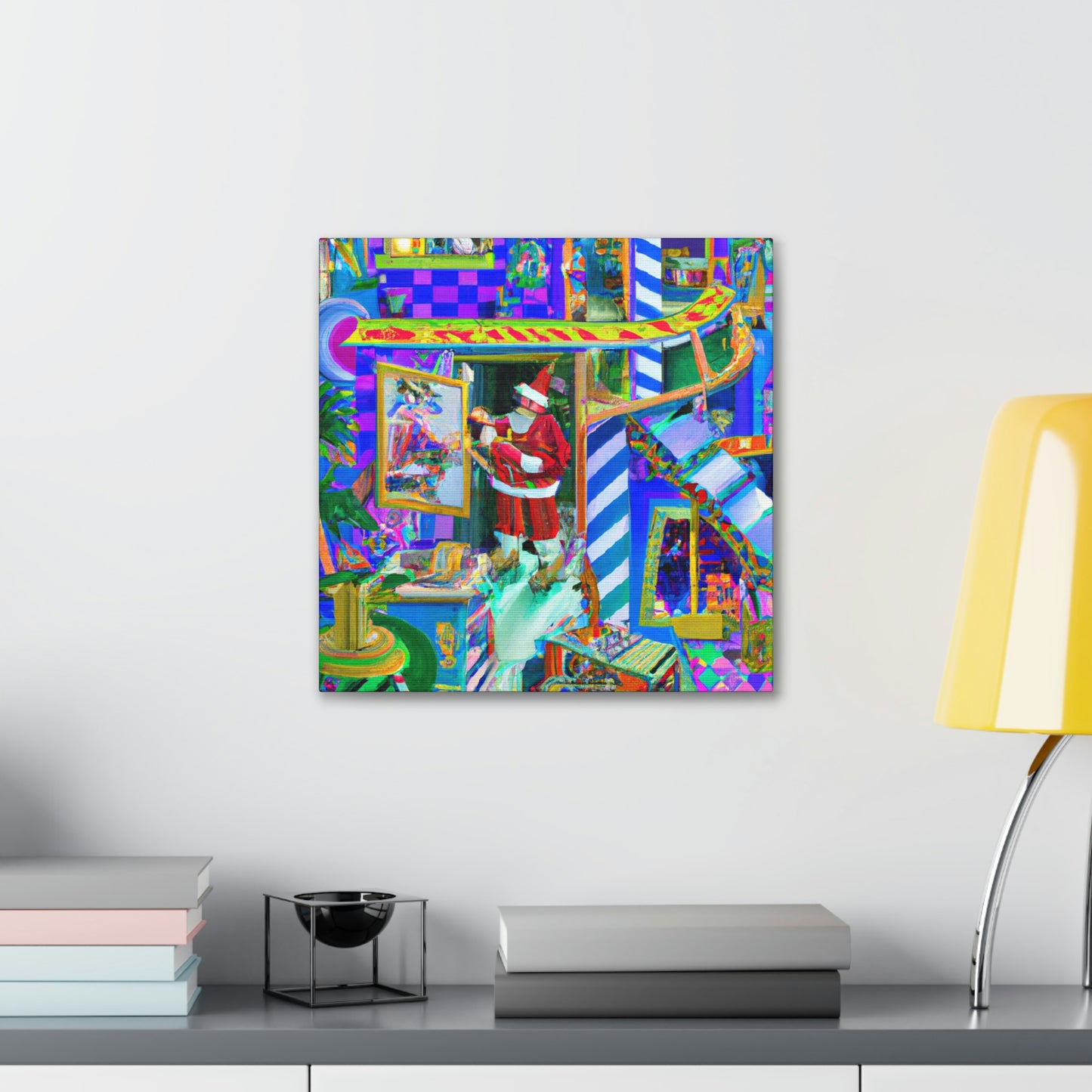 Santa's Magical Workshop - Canvas