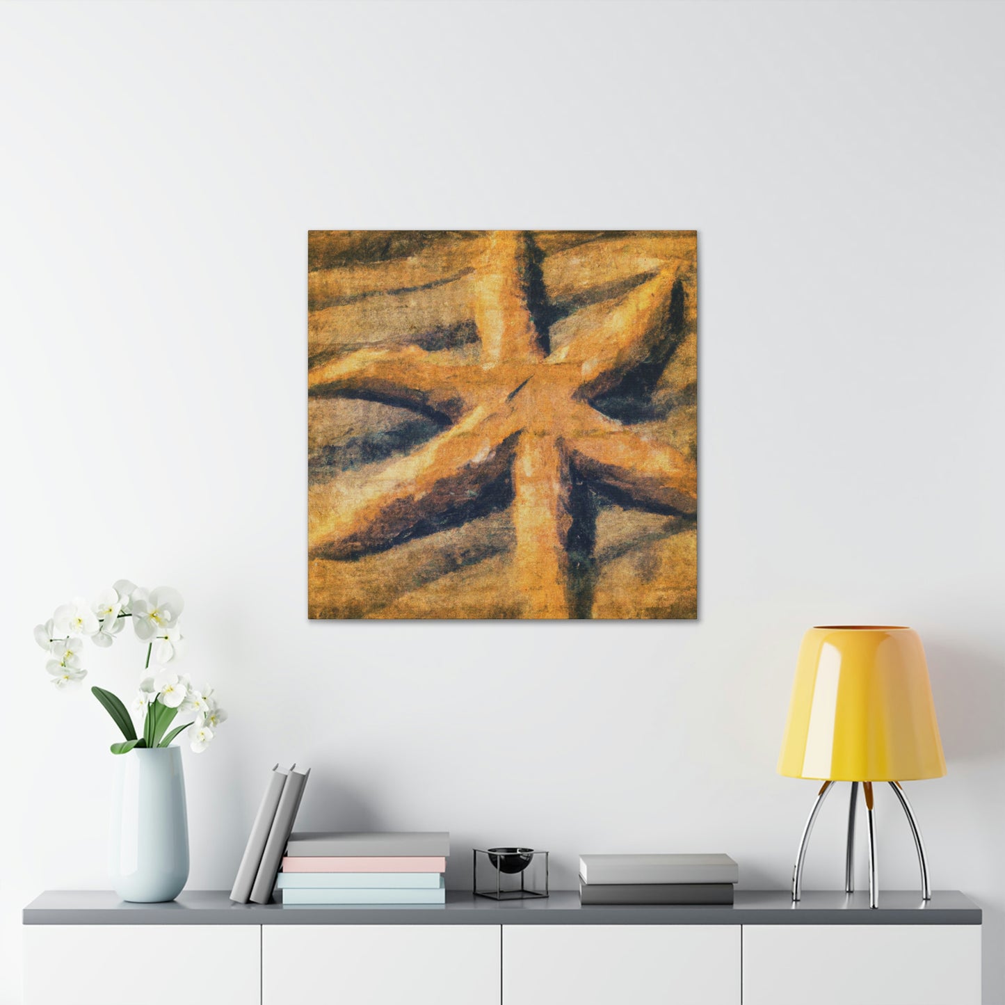 "Starfish Shimmer Shine" - Canvas