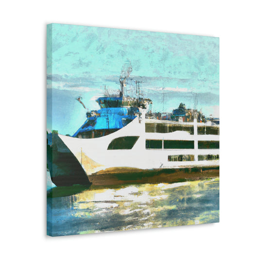 Ferries on the Horizon - Canvas