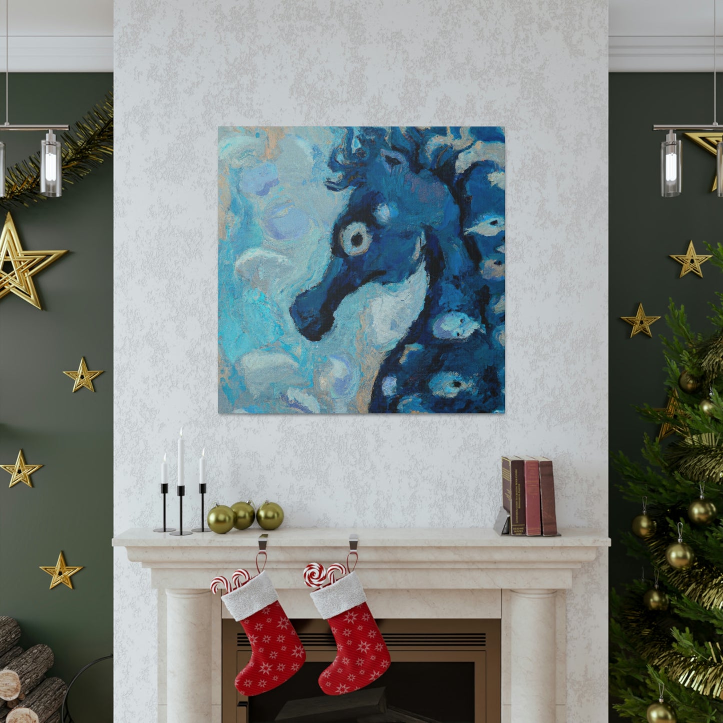 Seahorse of Emotion - Canvas