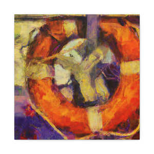 Life Buoy Triumphant - Canvas