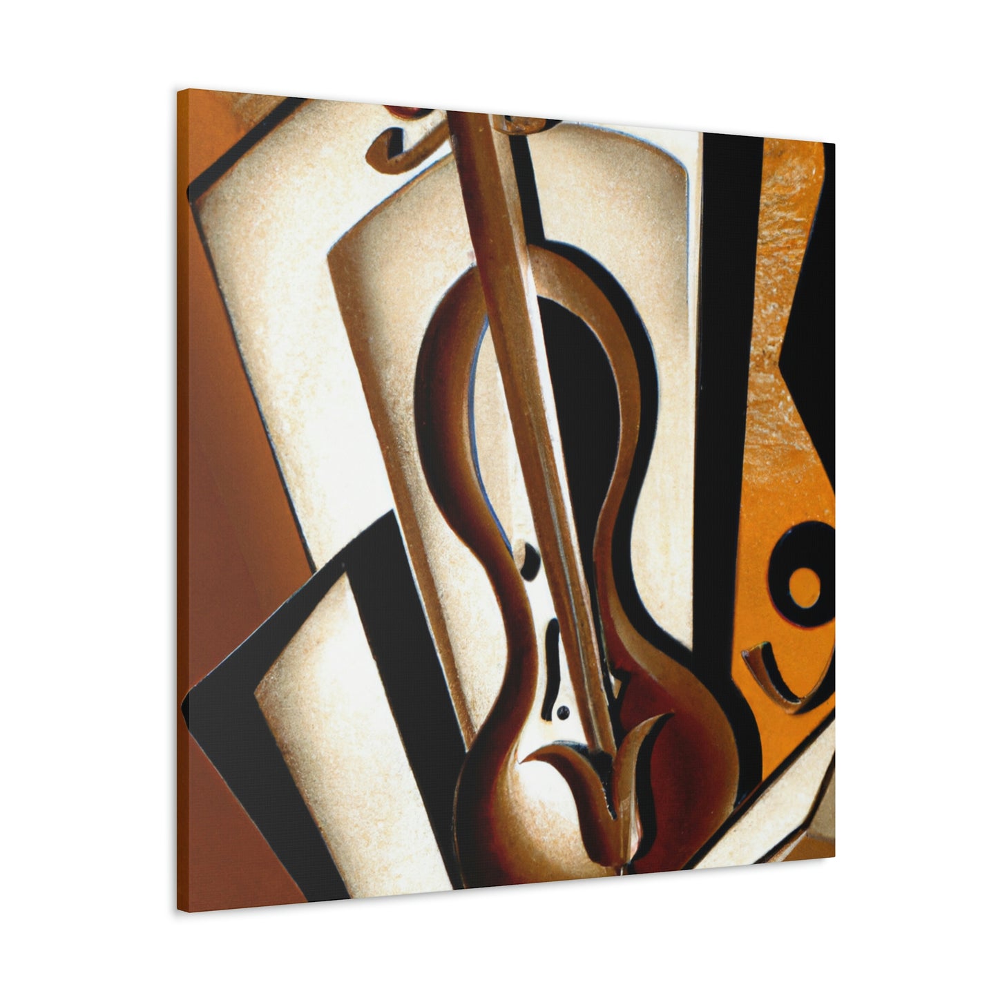 Vivid Violin Nocturne - Canvas