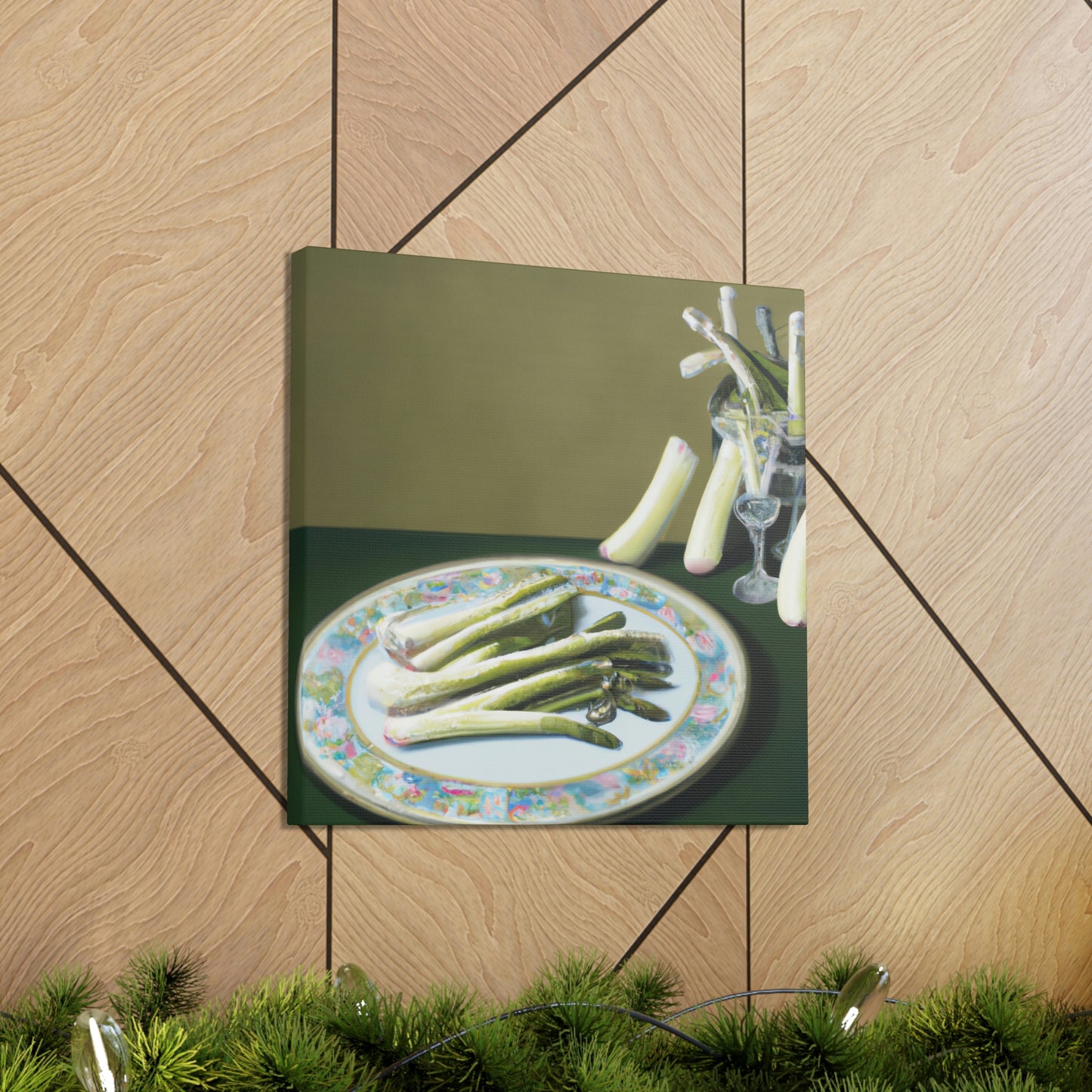 "The Asparagus Harvest" - Canvas