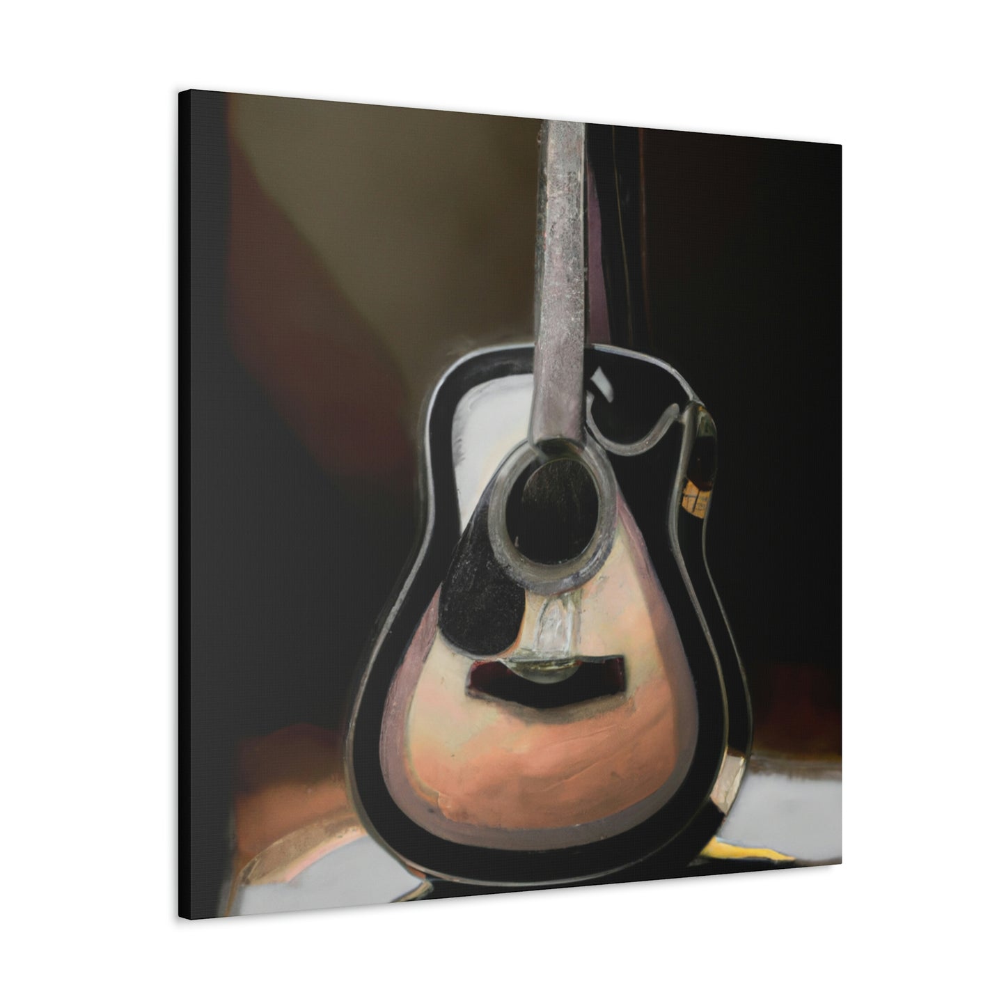 "Acoustic Masterpiece Strummed" - Canvas