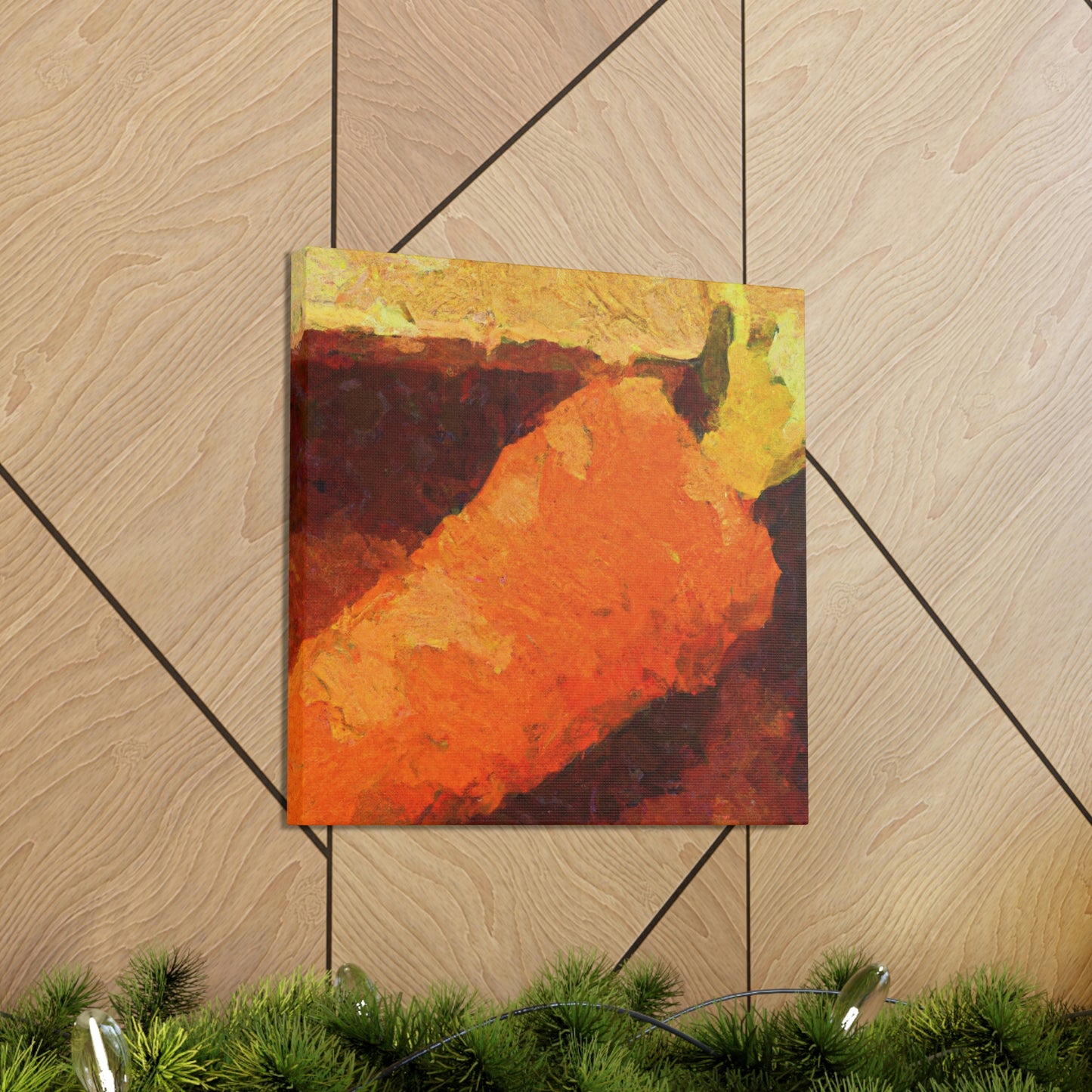 "Carrots amid Chaos" - Canvas