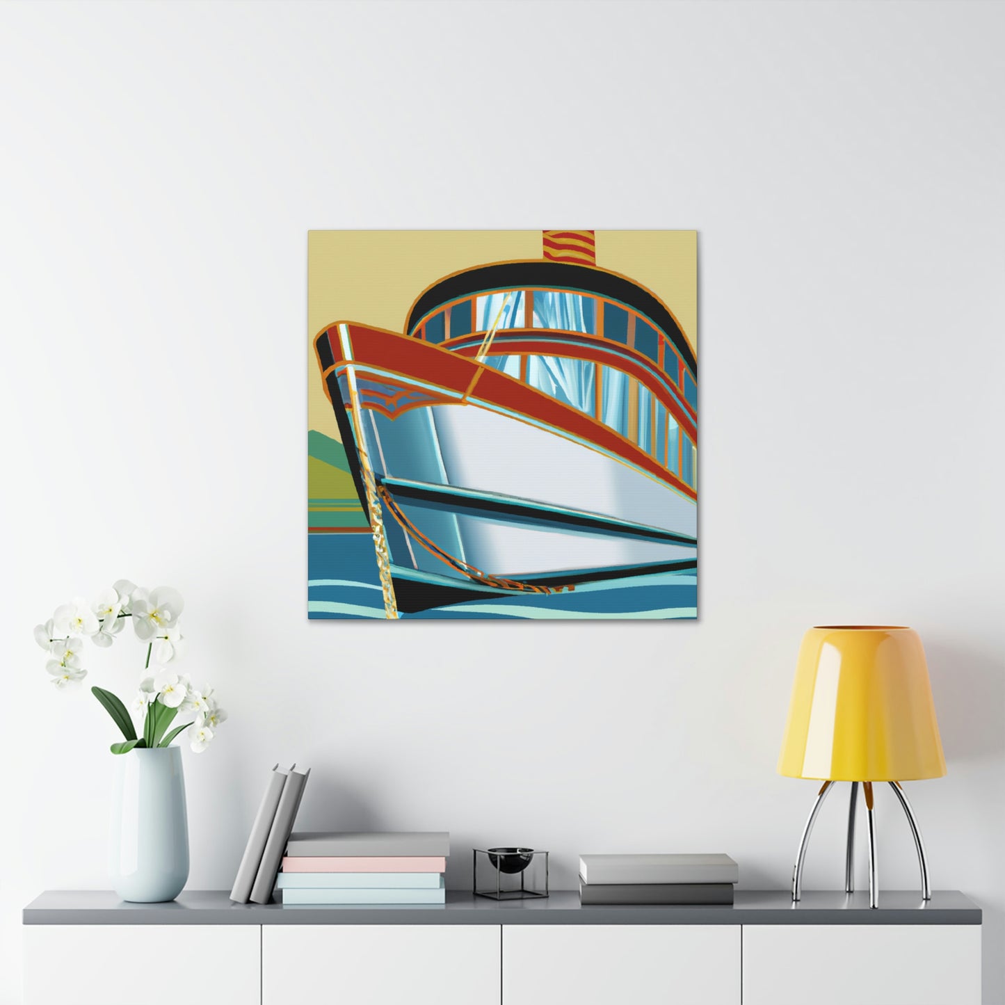 "Boats on the Horizon" - Canvas