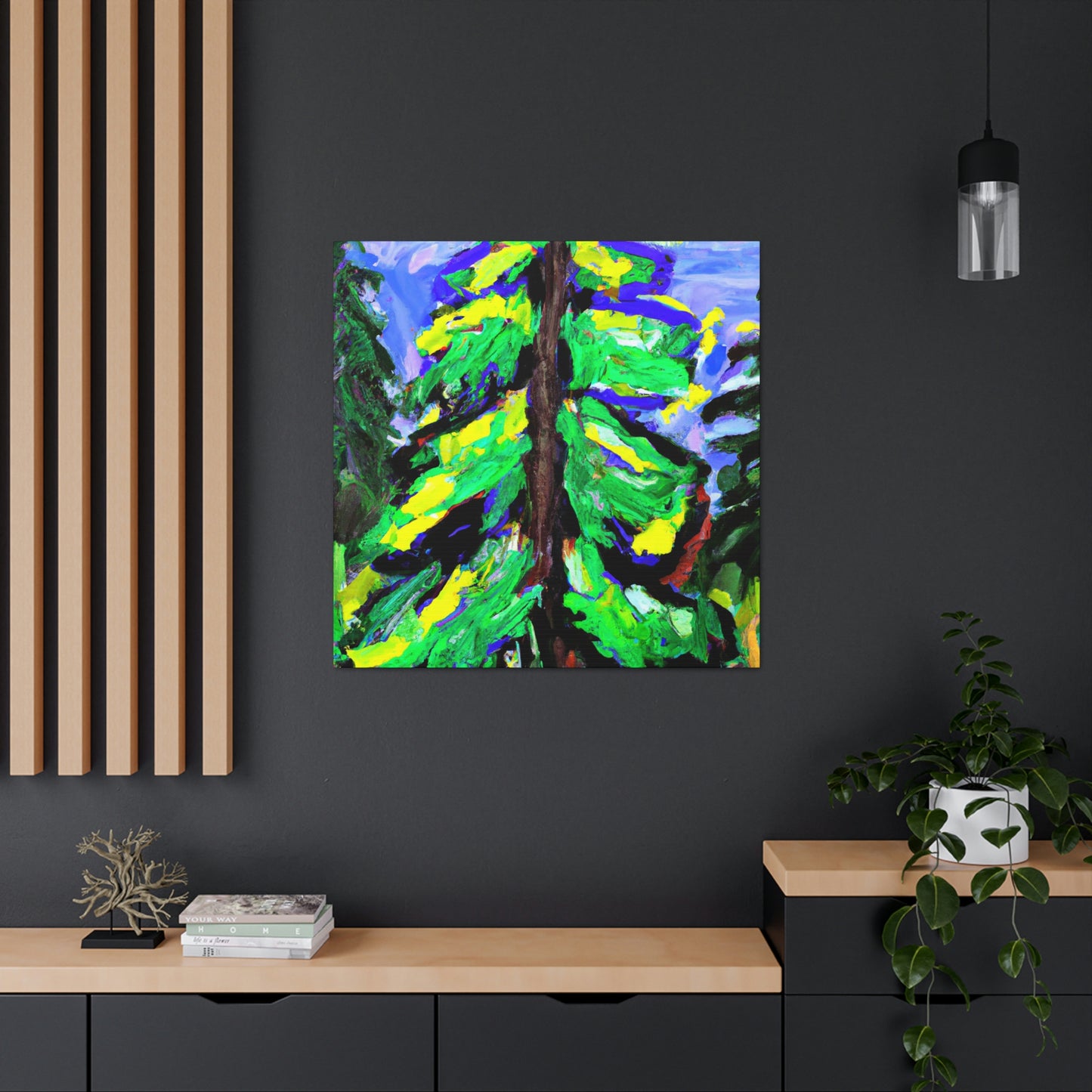 "Douglas Fir Harmony" - Canvas