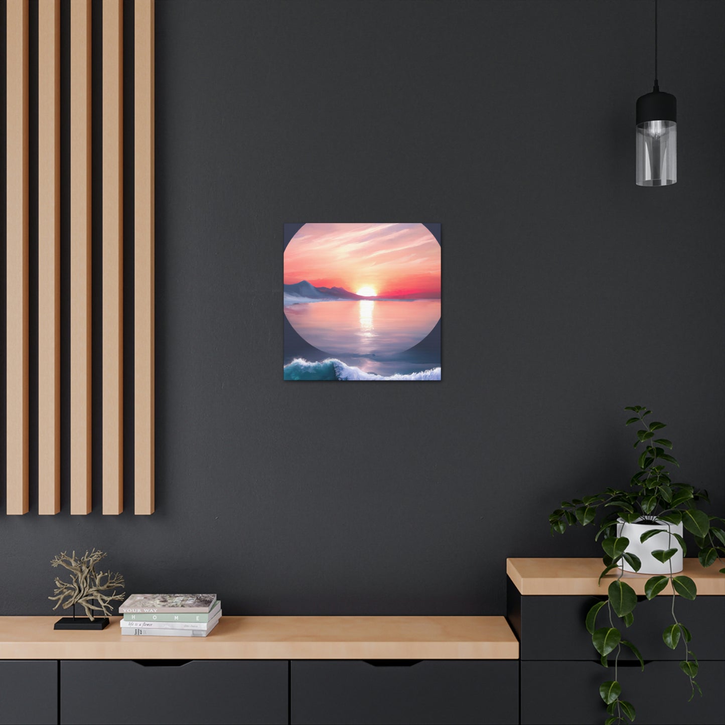 Radiant Reflection Of Life - Canvas