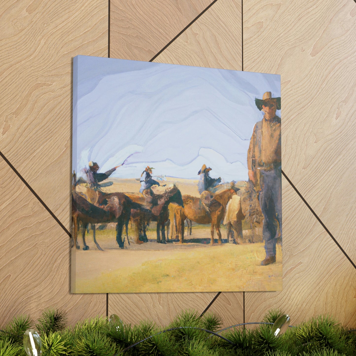 "Herd on a Ranch" - Canvas