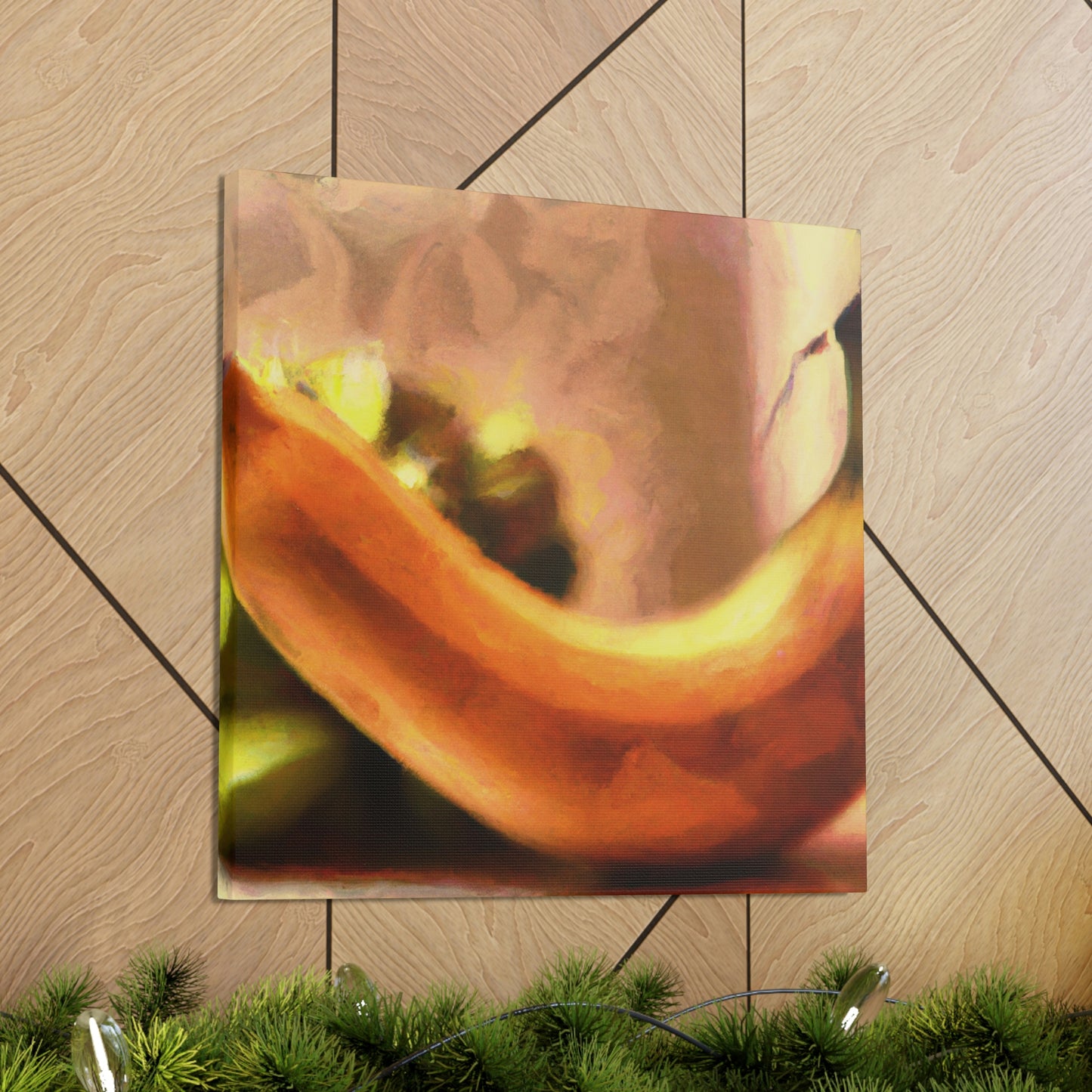 "Bananna in Art Nouveau". - Canvas