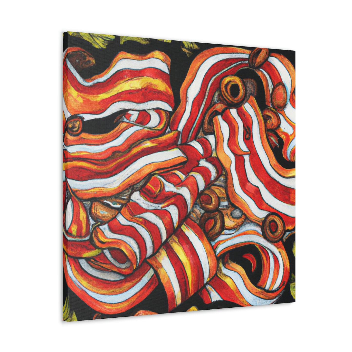 "Bacon Delight Painting" - Canvas