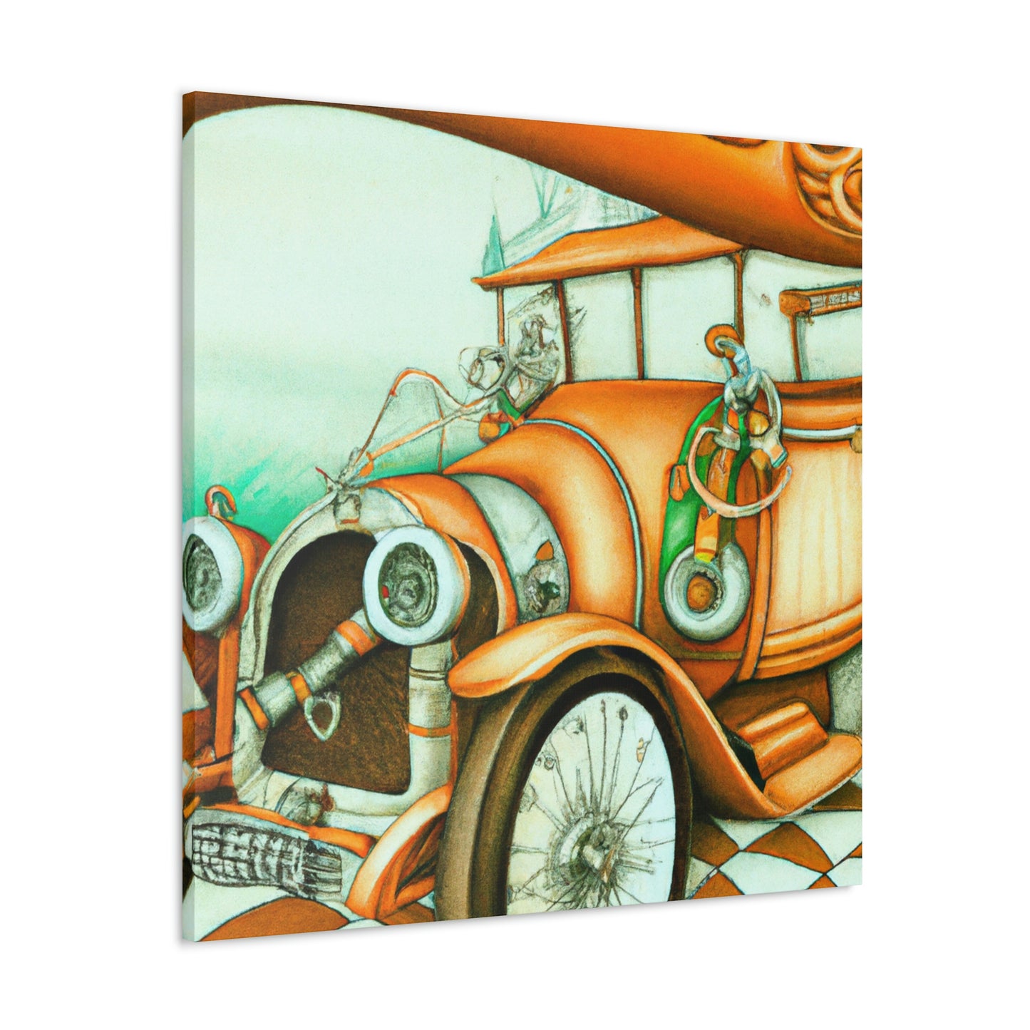 "Automobile Musing Dreams" - Canvas